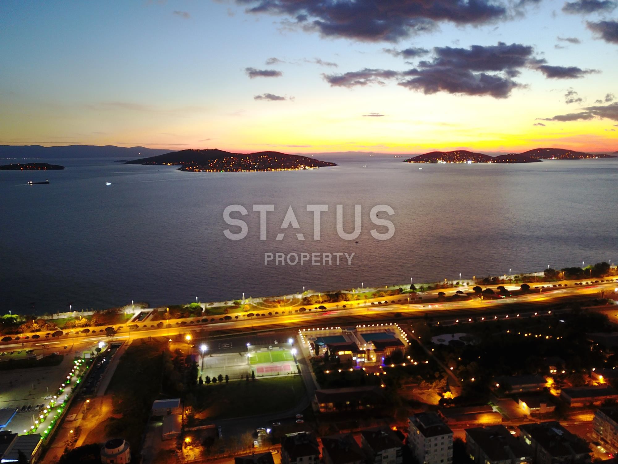 Апартаменты в новом комплексе с инфраструктурой и видом на море. Картал, Стамбул. фото 14