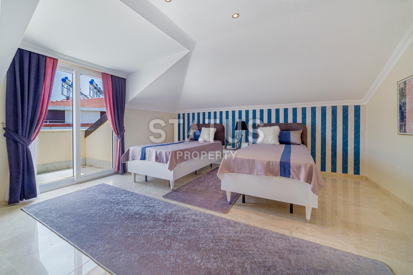 Duplex apartment 3+1, 210 m2 with sea view in Kestel, Alanya. фото 4