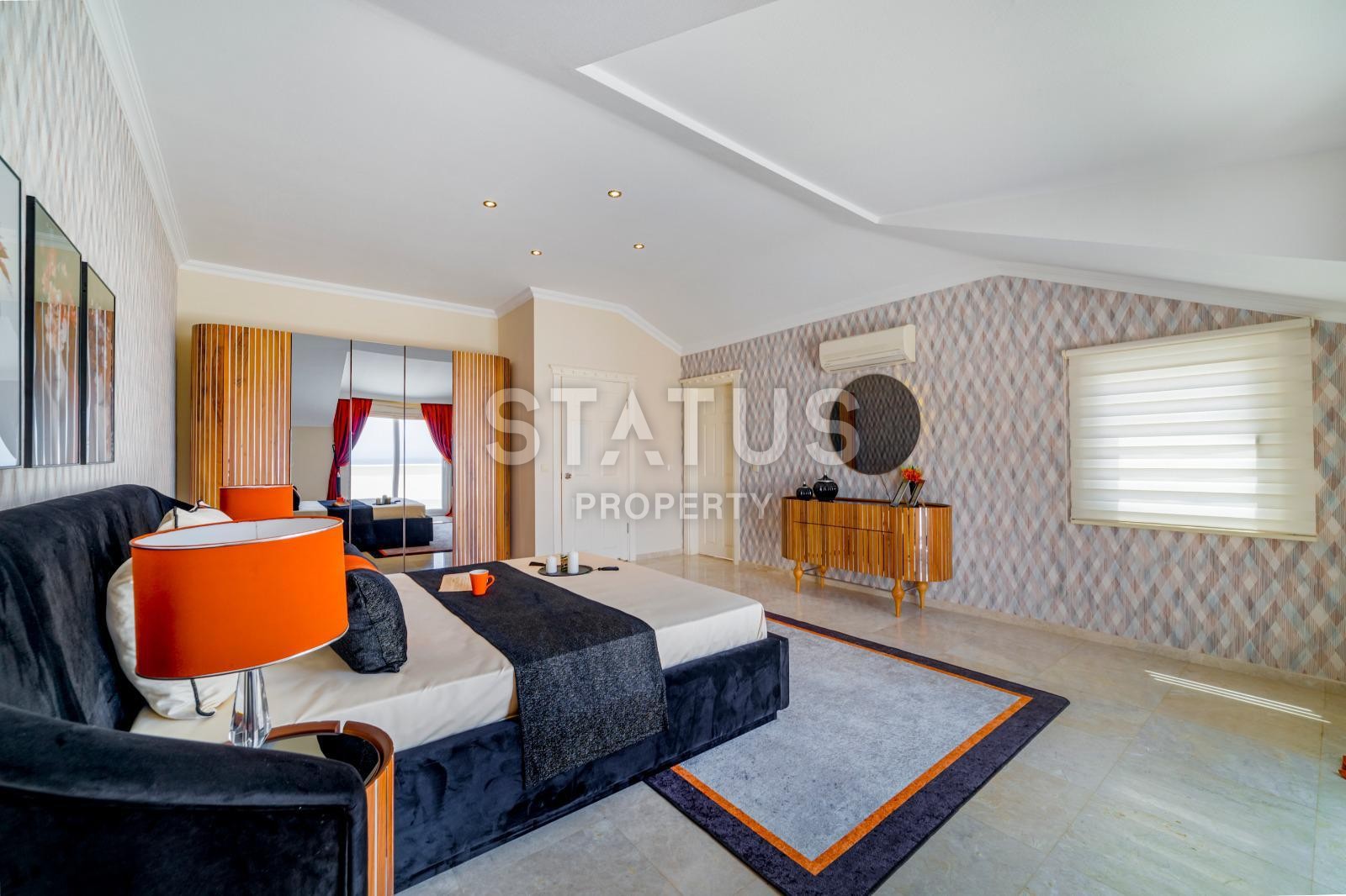 Duplex apartment 3+1, 210 m2 with sea view in Kestel, Alanya. фото 7