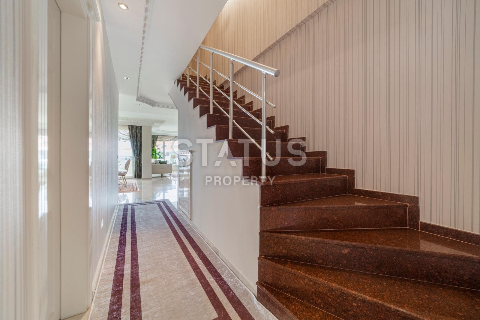 Duplex apartment 3+1, 210 m2 with sea view in Kestel, Alanya. фото 11