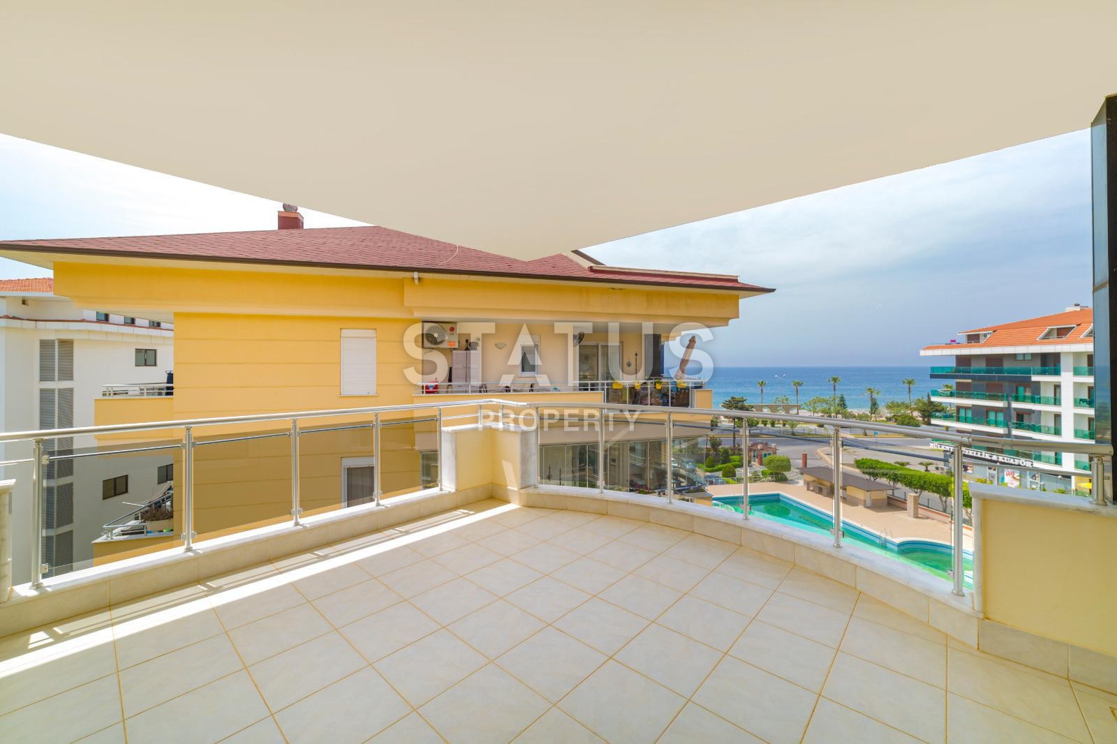 Duplex apartment 3+1, 210 m2 with sea view in Kestel, Alanya. фото 13
