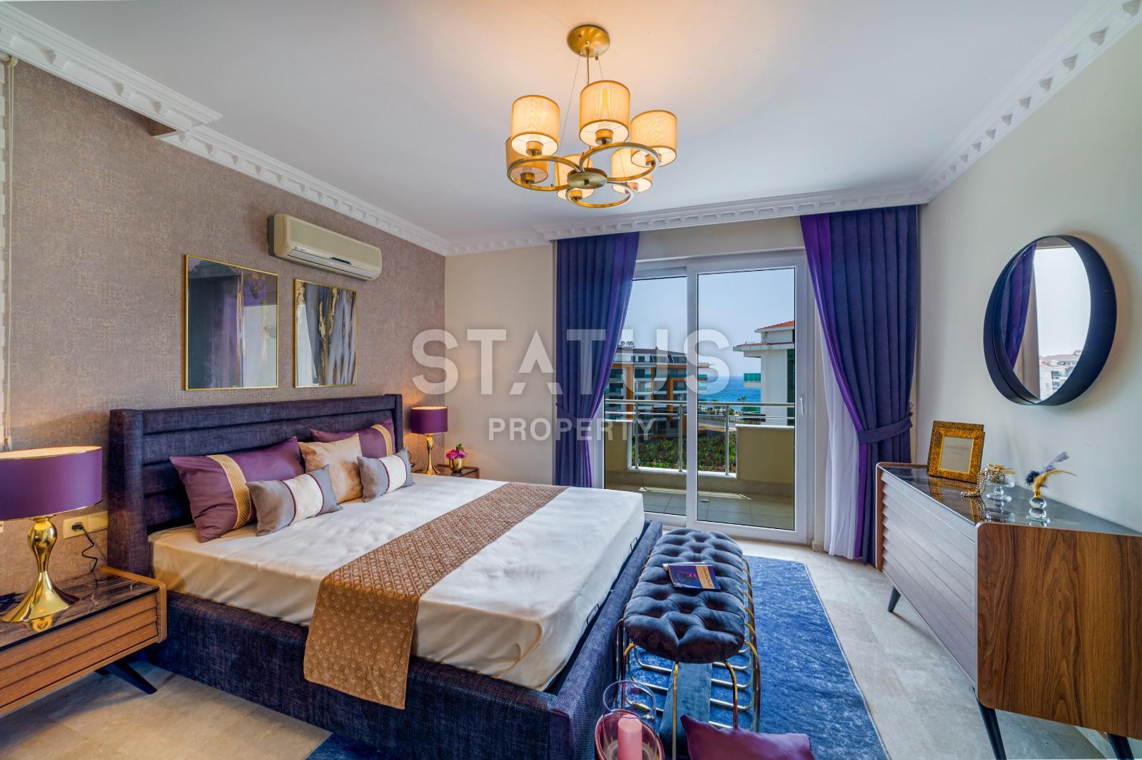 Duplex apartment 3+1, 210 m2 with sea view in Kestel, Alanya. фото 32