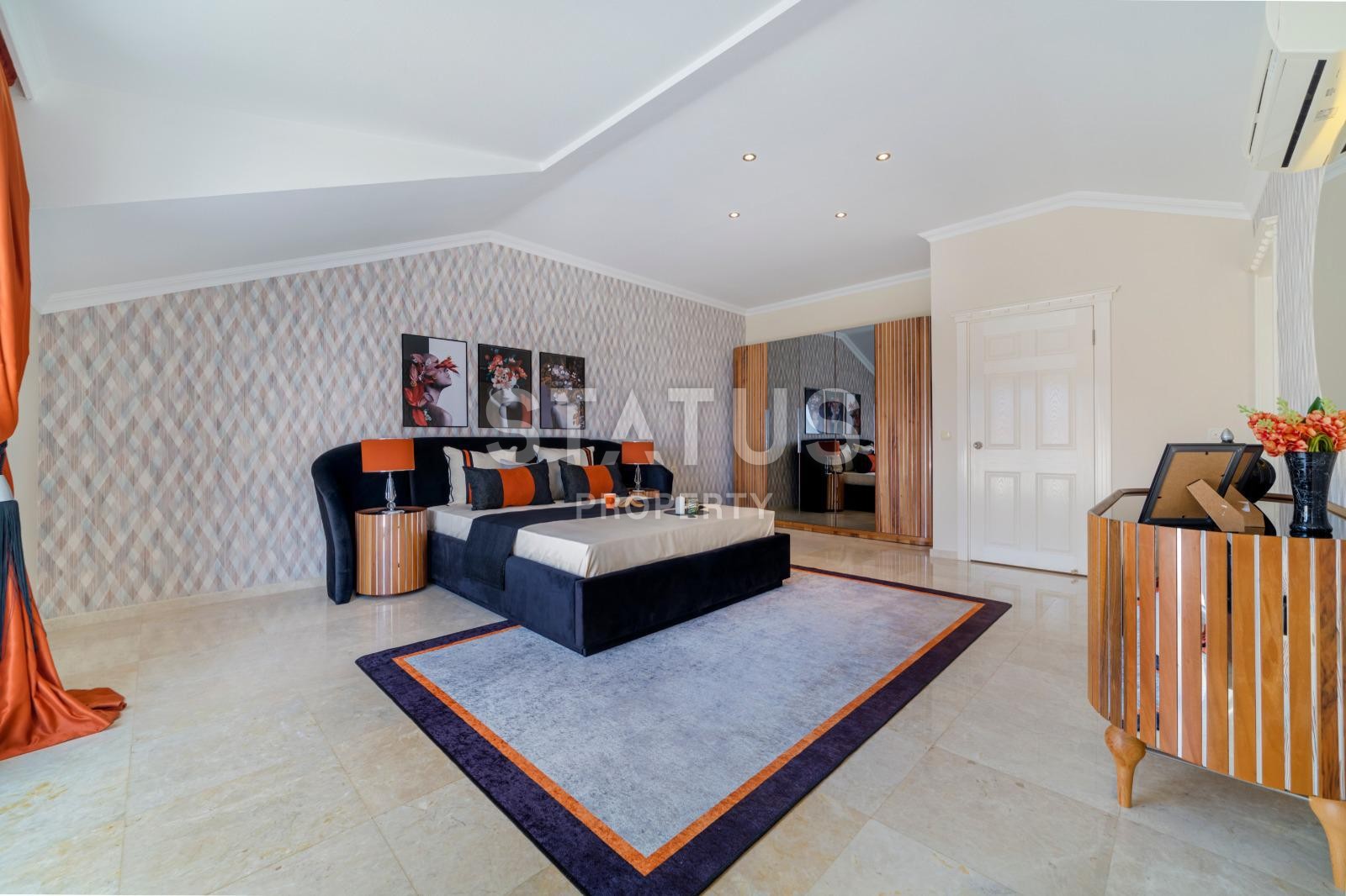 Duplex apartment 3+1, 210 m2 with sea view in Kestel, Alanya. фото 43