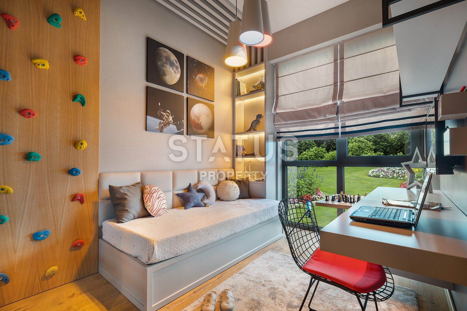 Elite residential complex with rich infrastructure. Apartments from 0+1 to 4+1. Dying, Istanbul. фото 6