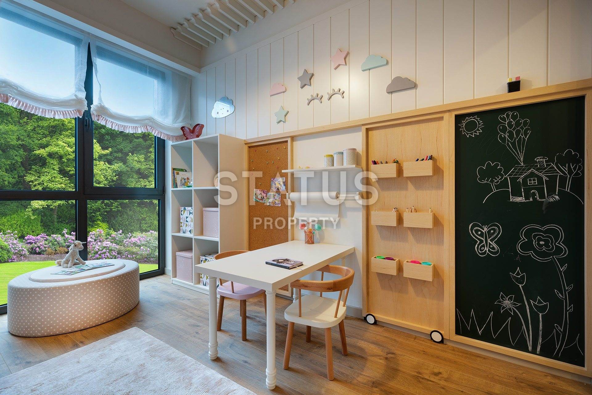 Elite residential complex with rich infrastructure. Apartments from 0+1 to 4+1. Dying, Istanbul. фото 9