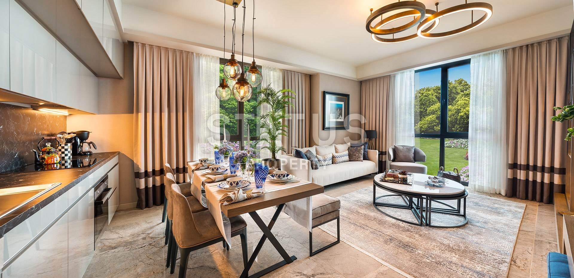 Elite residential complex with rich infrastructure. Apartments from 0+1 to 4+1. Dying, Istanbul. фото 11