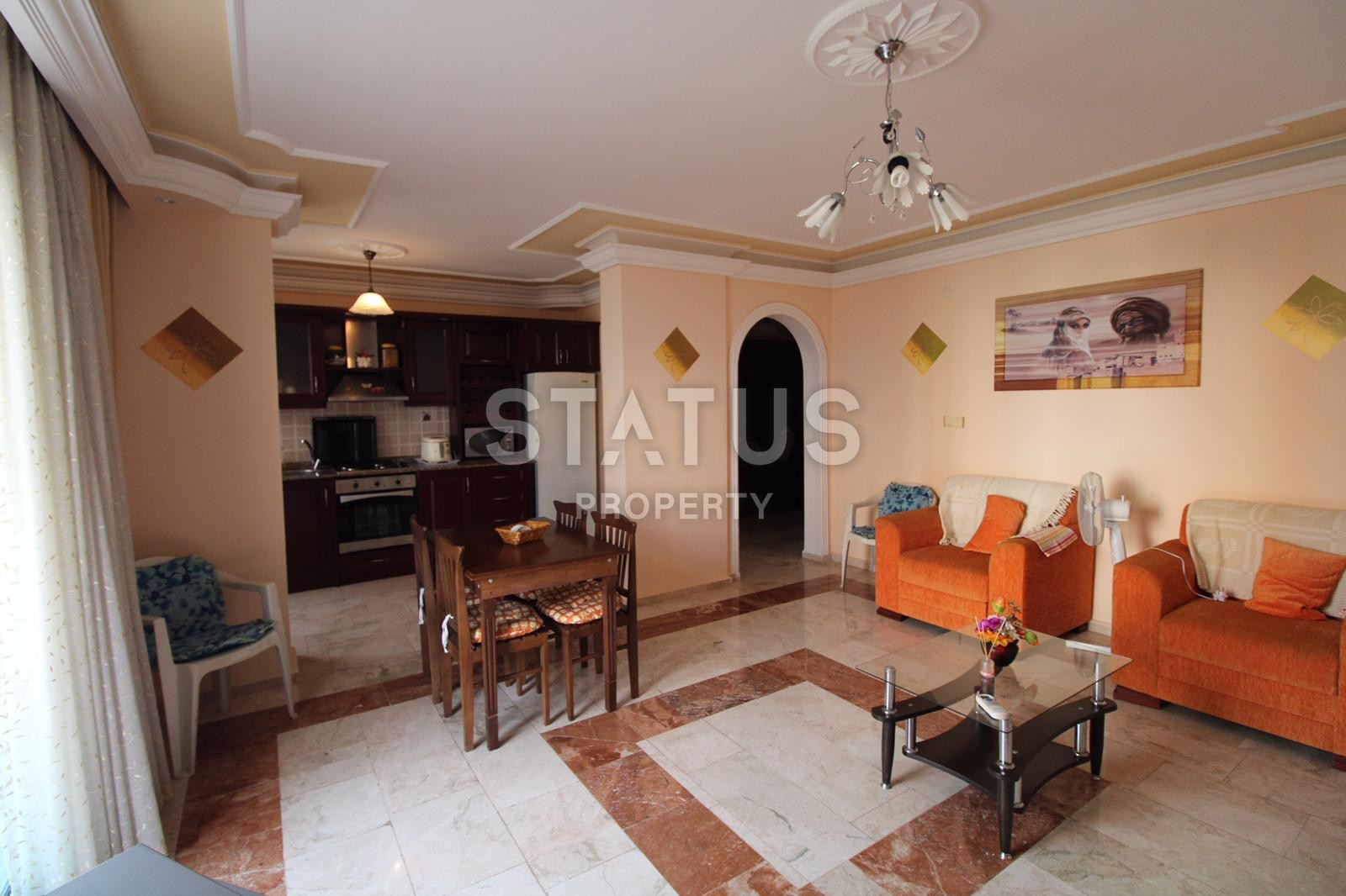 Spacious apartment 3+1, 150 m2 in a complex with infrastructure in Mahmutlar. фото 3