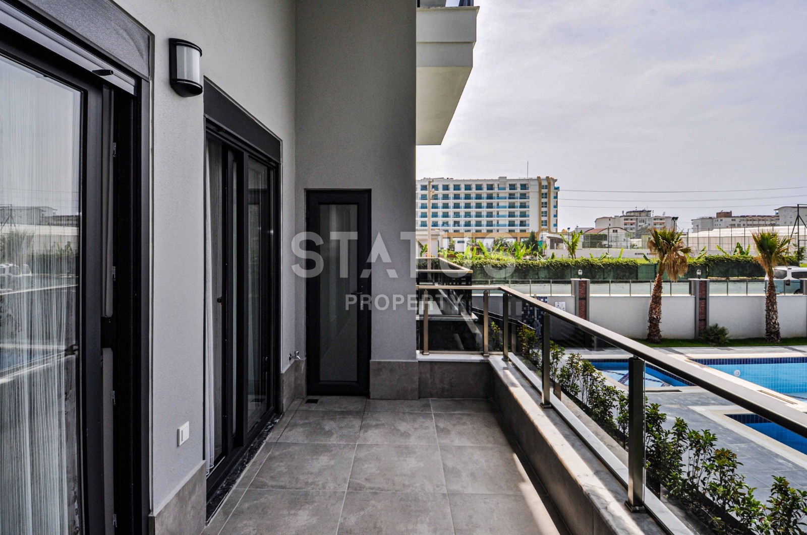 Двухуровневые меблированные апартаменты 2+1, 106м2 с выходом в сад. Каргыджак, Алания. фото 3