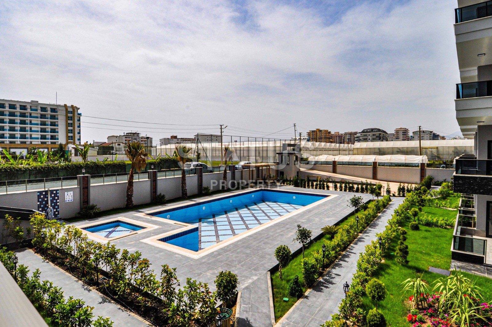 Двухуровневые меблированные апартаменты 2+1, 106м2 с выходом в сад. Каргыджак, Алания. фото 4