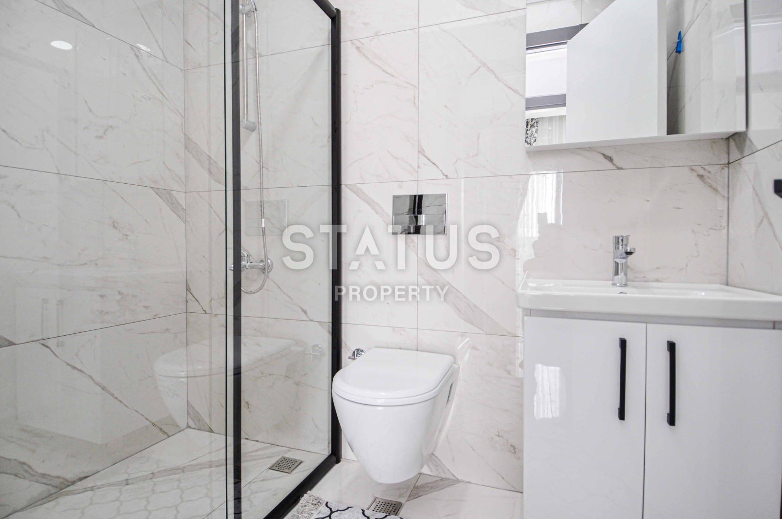 Двухуровневые меблированные апартаменты 2+1, 106м2 с выходом в сад. Каргыджак, Алания. фото 5