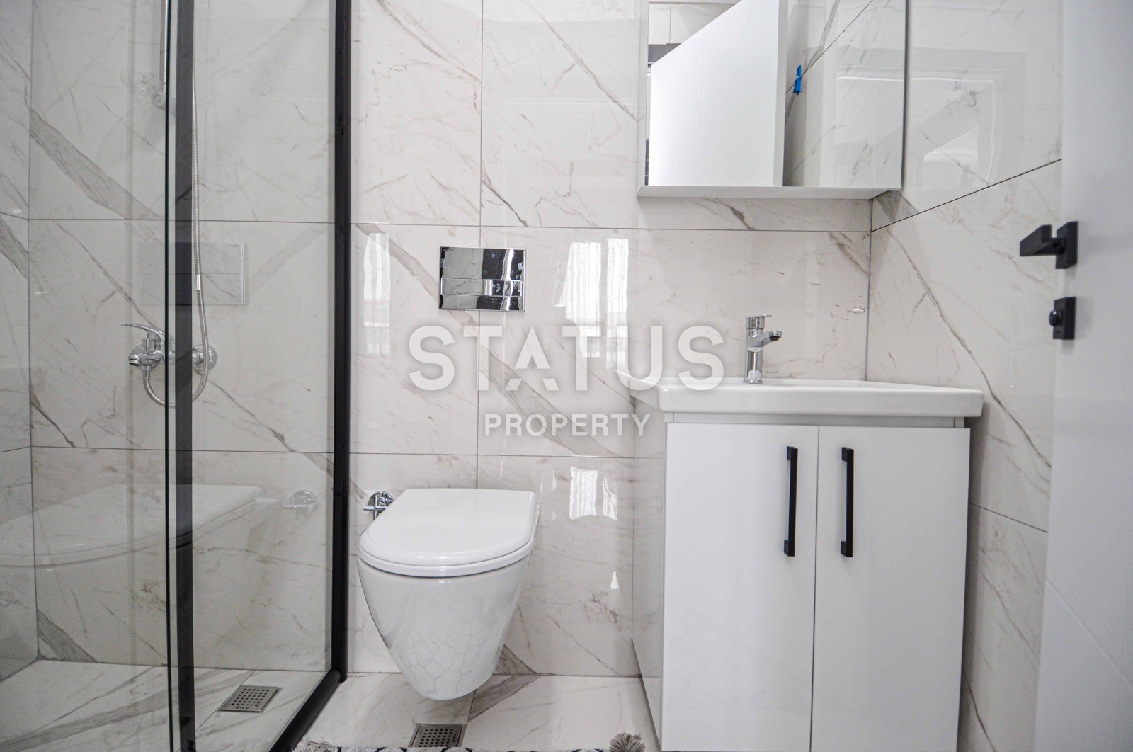 Двухуровневые меблированные апартаменты 2+1, 106м2 с выходом в сад. Каргыджак, Алания. фото 7