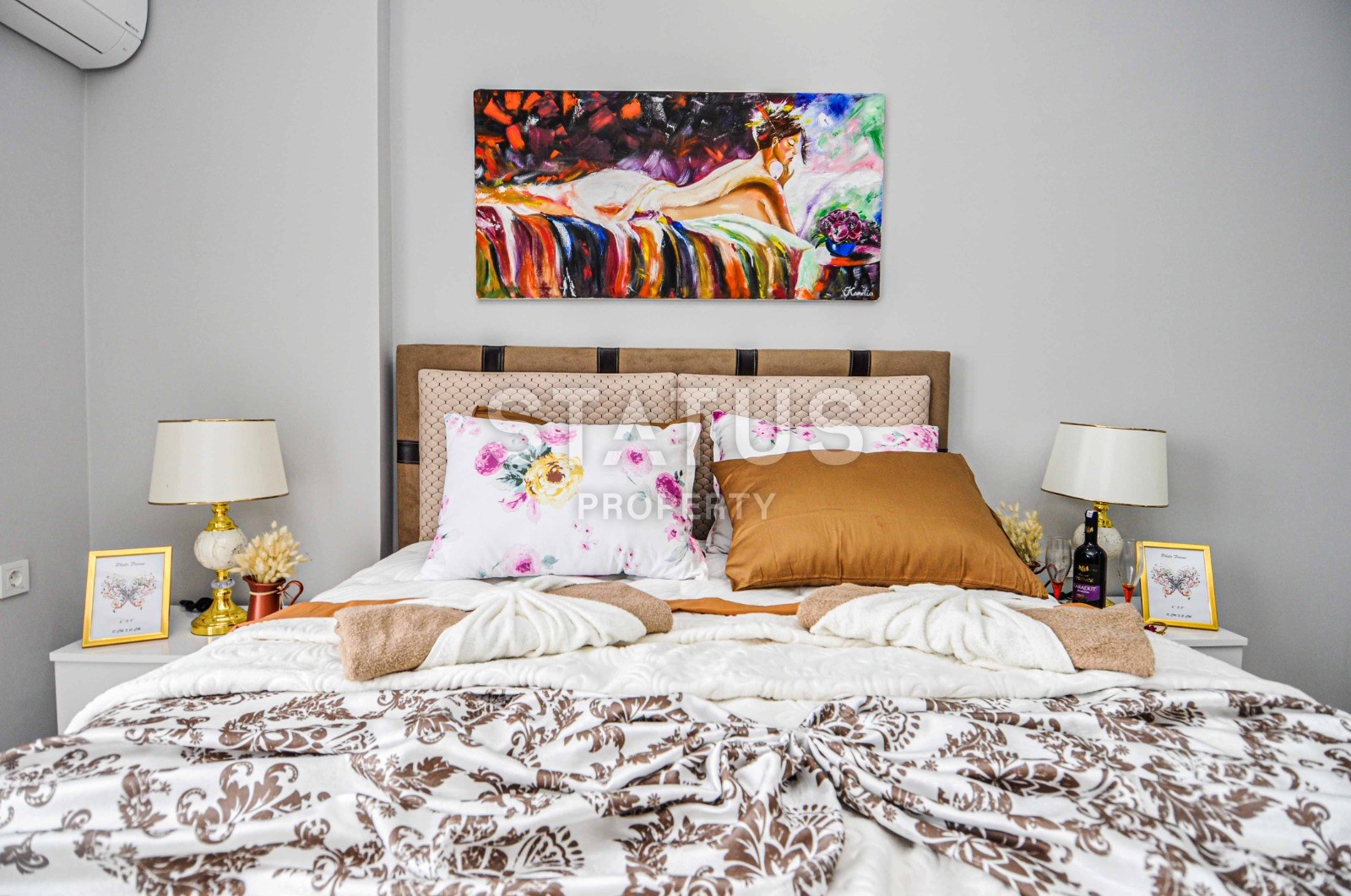 Двухуровневые меблированные апартаменты 2+1, 106м2 с выходом в сад. Каргыджак, Алания. фото 8