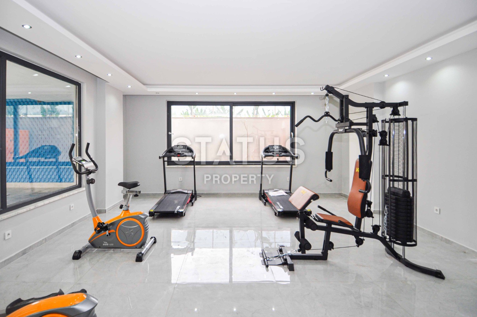 Двухуровневые меблированные апартаменты 2+1, 106м2 с выходом в сад. Каргыджак, Алания. фото 15