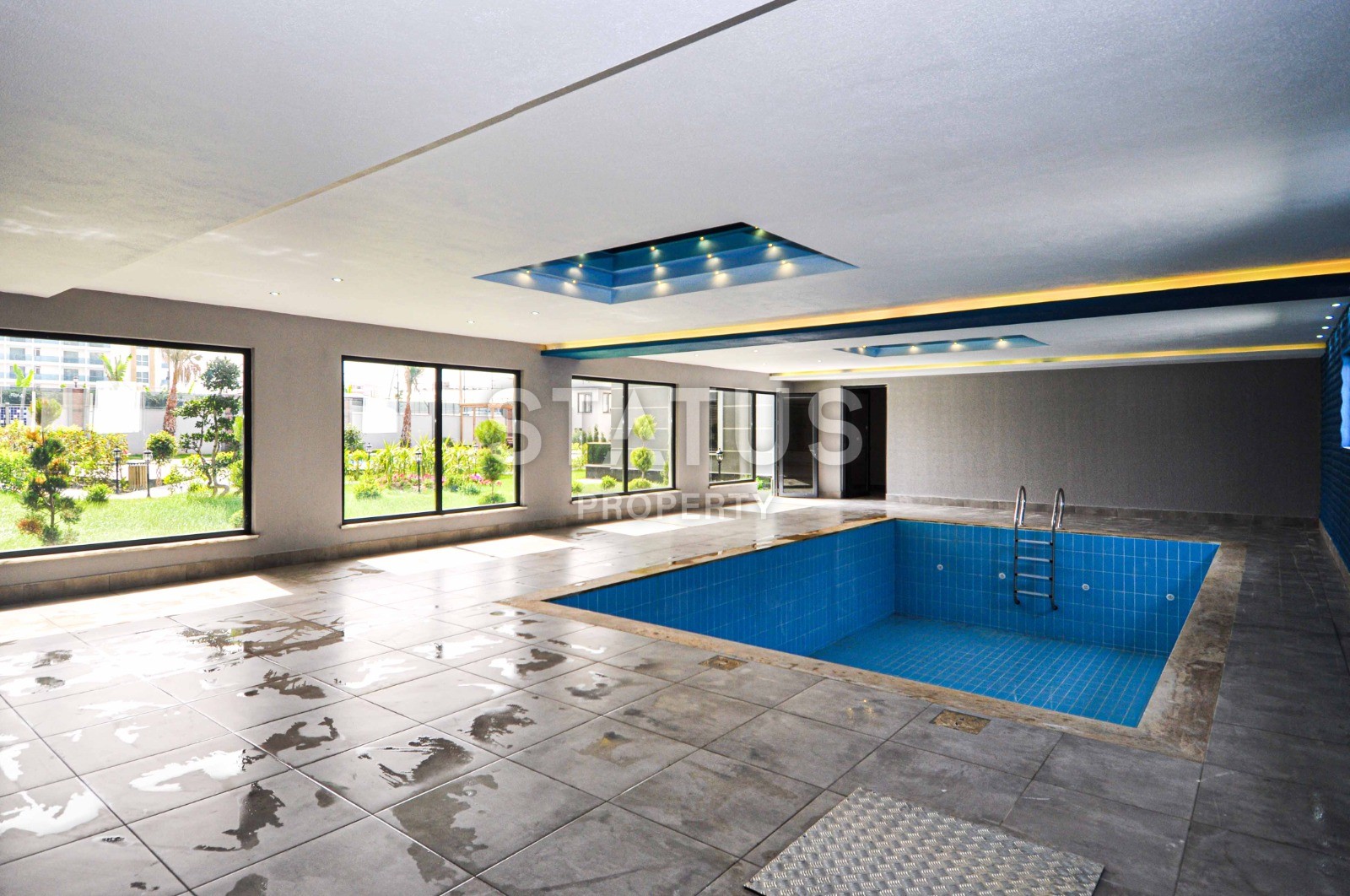 Двухуровневые меблированные апартаменты 2+1, 106м2 с выходом в сад. Каргыджак, Алания. фото 16