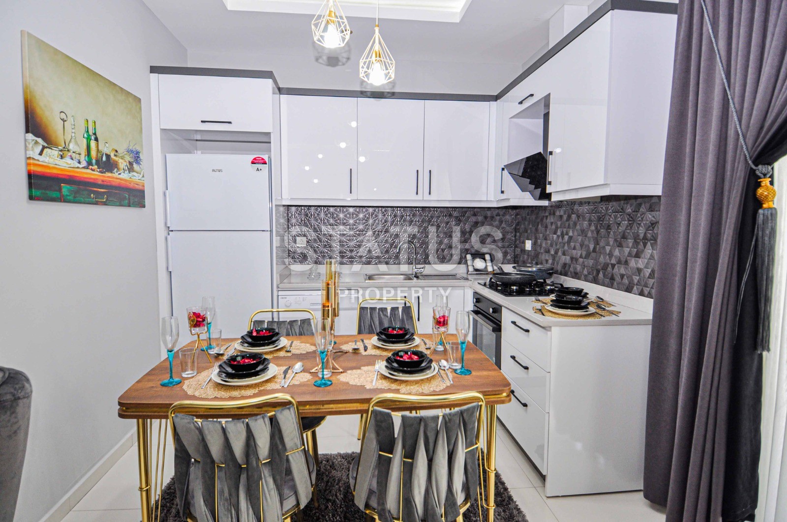 Двухуровневые меблированные апартаменты 2+1, 106м2 с выходом в сад. Каргыджак, Алания. фото 21