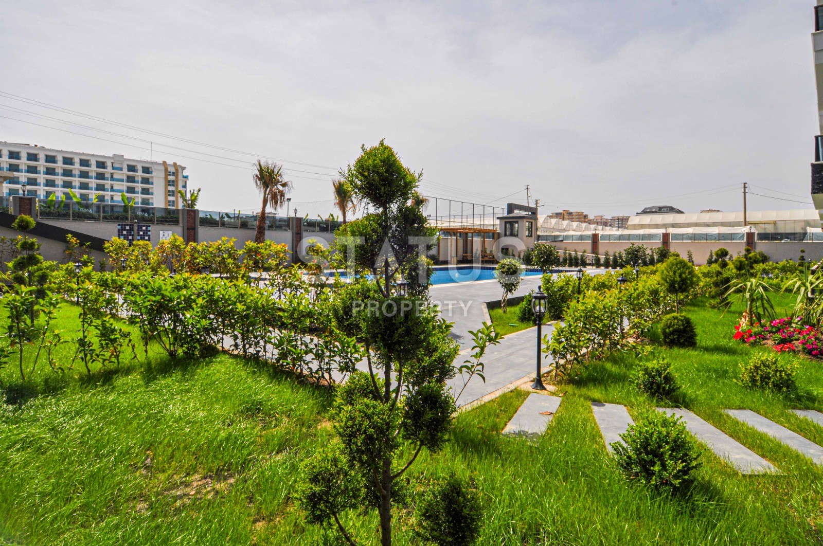 Двухуровневые меблированные апартаменты 2+1, 106м2 с выходом в сад. Каргыджак, Алания. фото 27