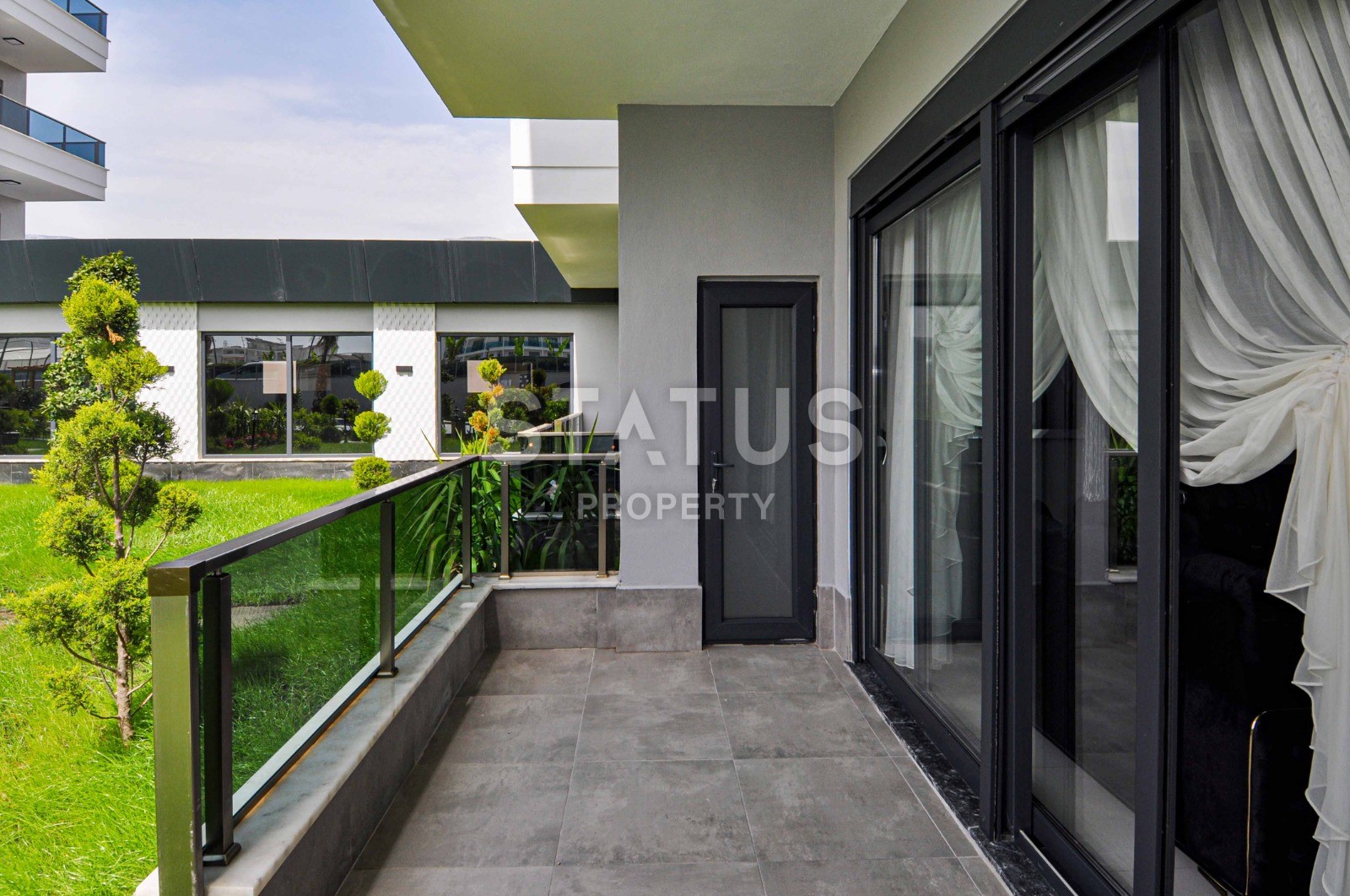 Двухуровневые меблированные апартаменты 2+1, 106м2 с выходом в сад. Каргыджак, Алания. фото 28