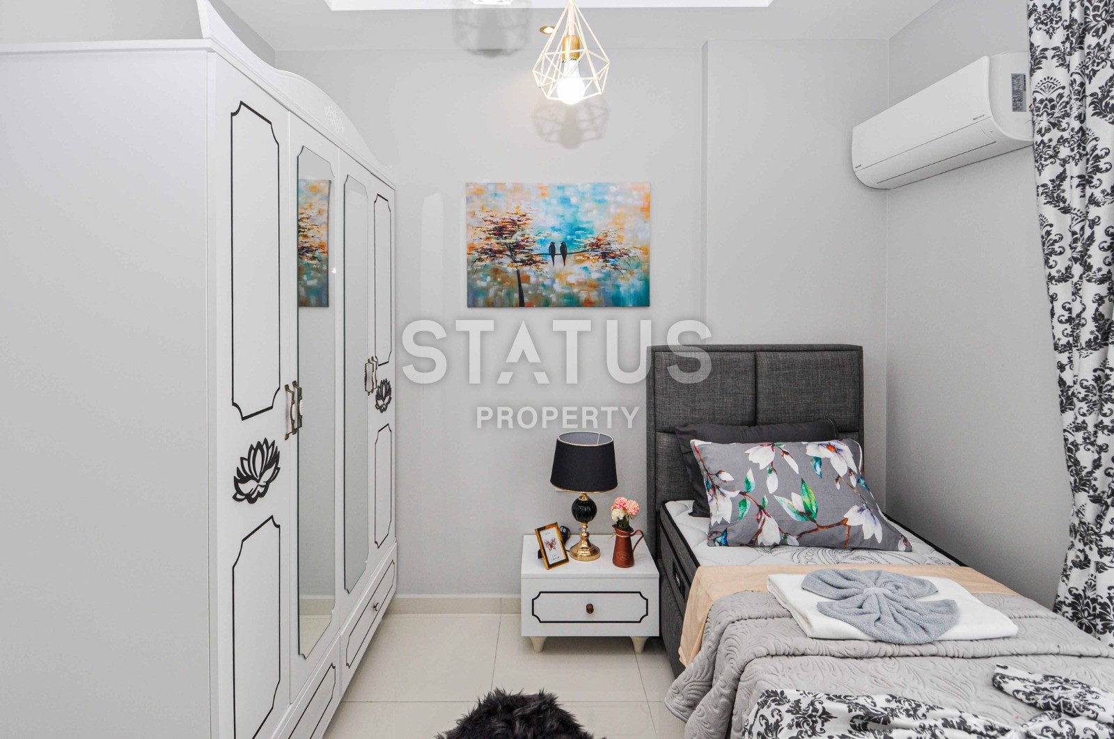 Двухуровневые меблированные апартаменты 2+1, 106м2 с выходом в сад. Каргыджак, Алания. фото 29