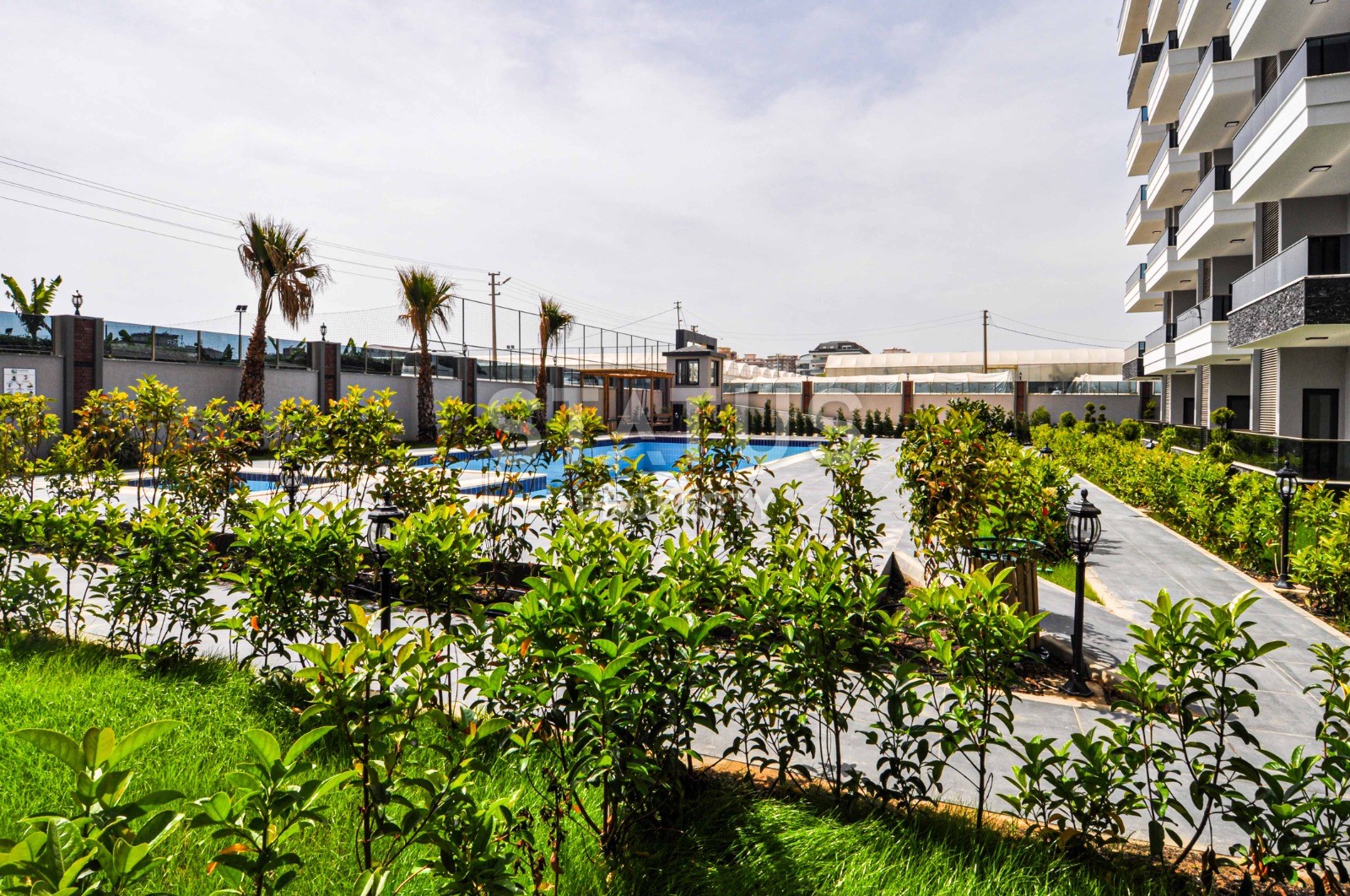 Двухуровневые меблированные апартаменты 2+1, 106м2 с выходом в сад. Каргыджак, Алания. фото 30