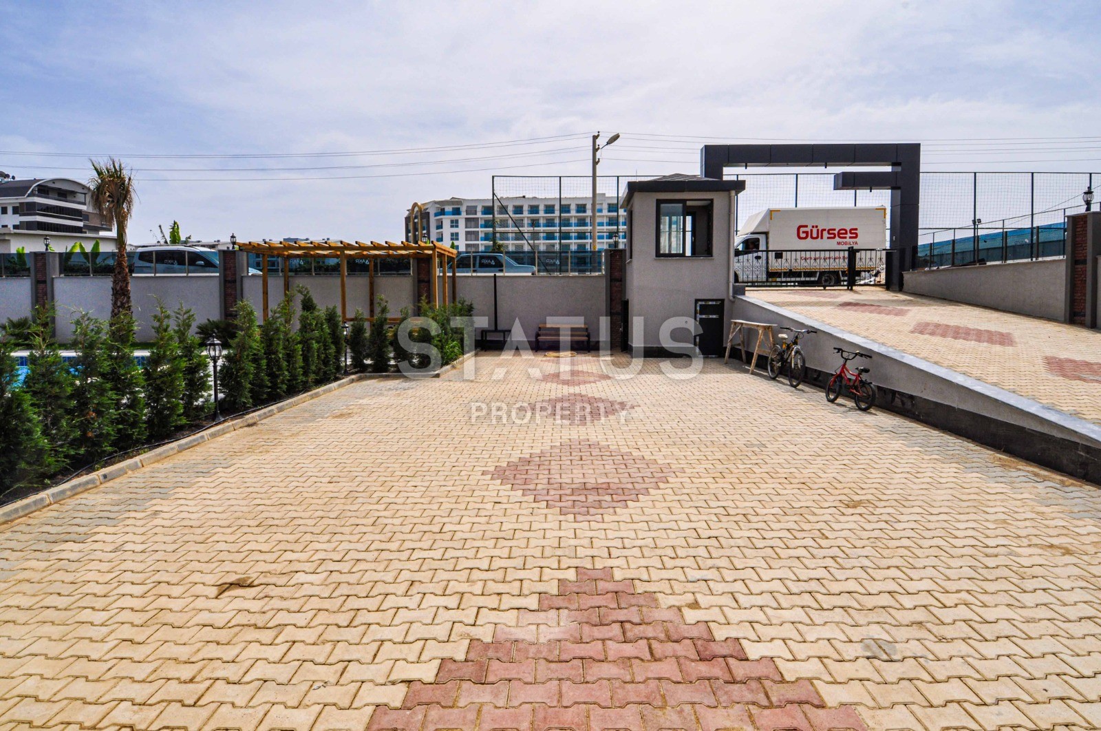 Двухуровневые меблированные апартаменты 2+1, 106м2 с выходом в сад. Каргыджак, Алания. фото 34