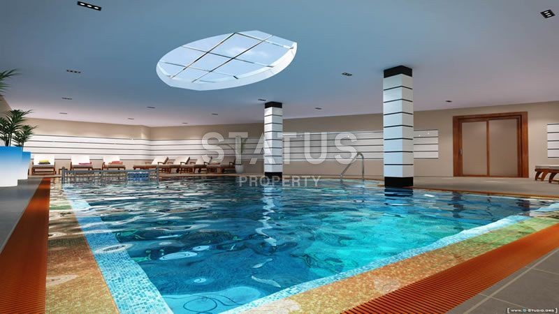 Меблированные апартаменты 1+1, 82 м2 с концепцией отеля в Махмутларе. фото 20