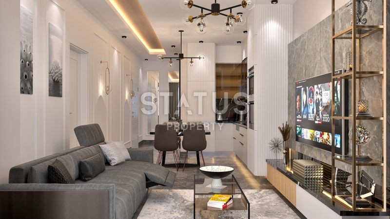 Новый проект премиум класса на первой береговой линии в районе Каргыджак фото 64