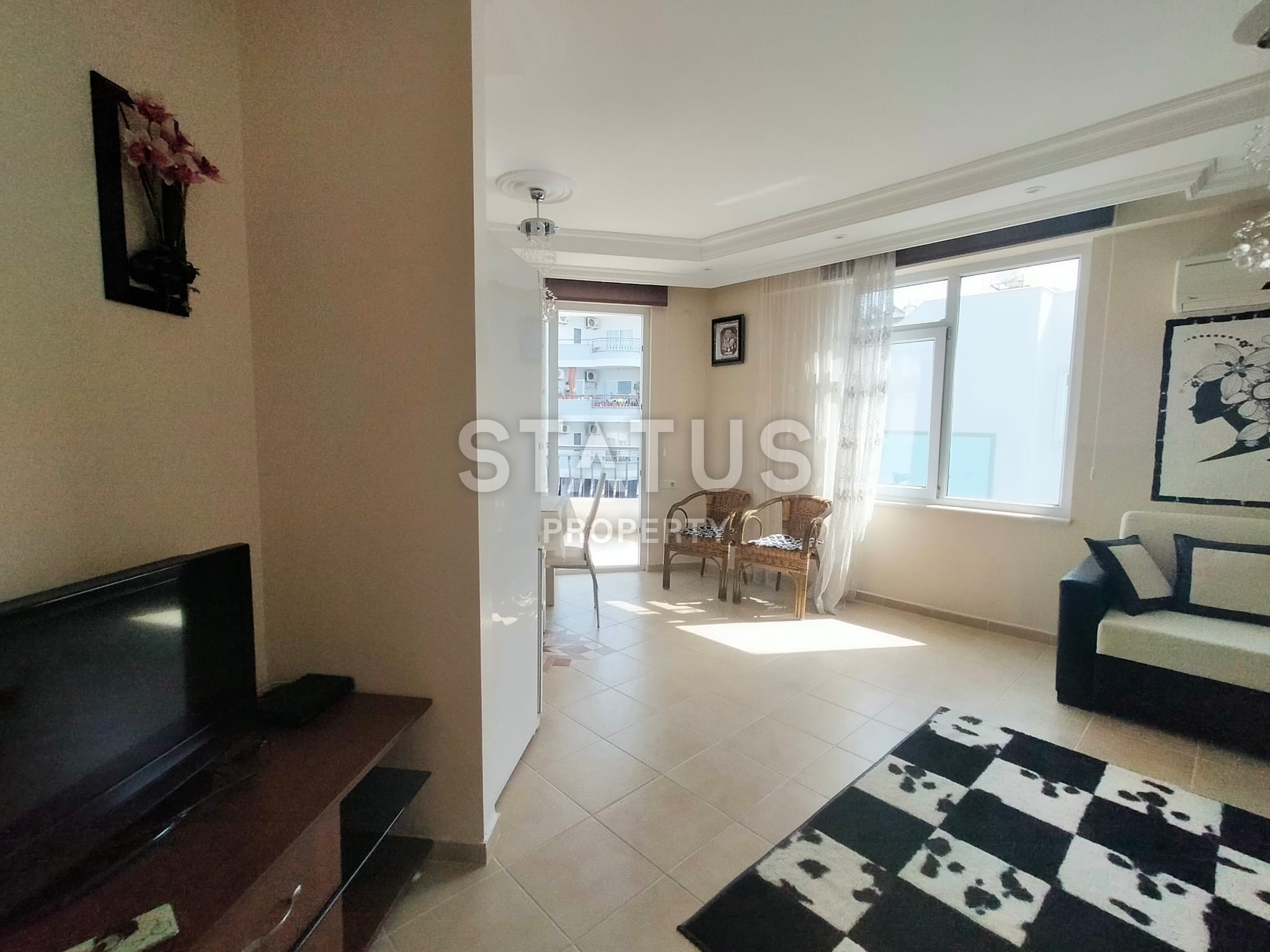 Квартира 1+1, 65 кв.м. напротив набережной реки Дим. Тосмур, Алания. фото 5