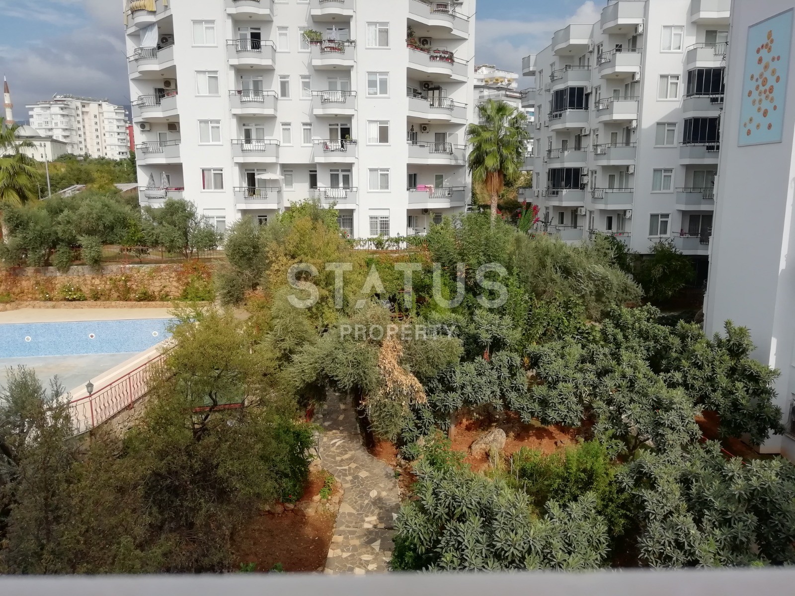 Квартира 1+1, 65 кв.м. напротив набережной реки Дим. Тосмур, Алания. фото 9