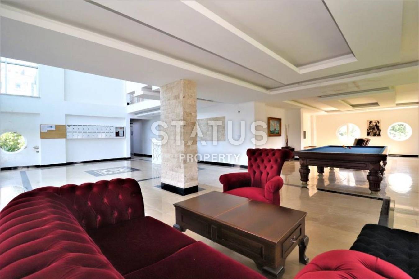 Уютные апартаменты 2+1 возле моря в элитном районе Кестель, 90 м2. фото 11