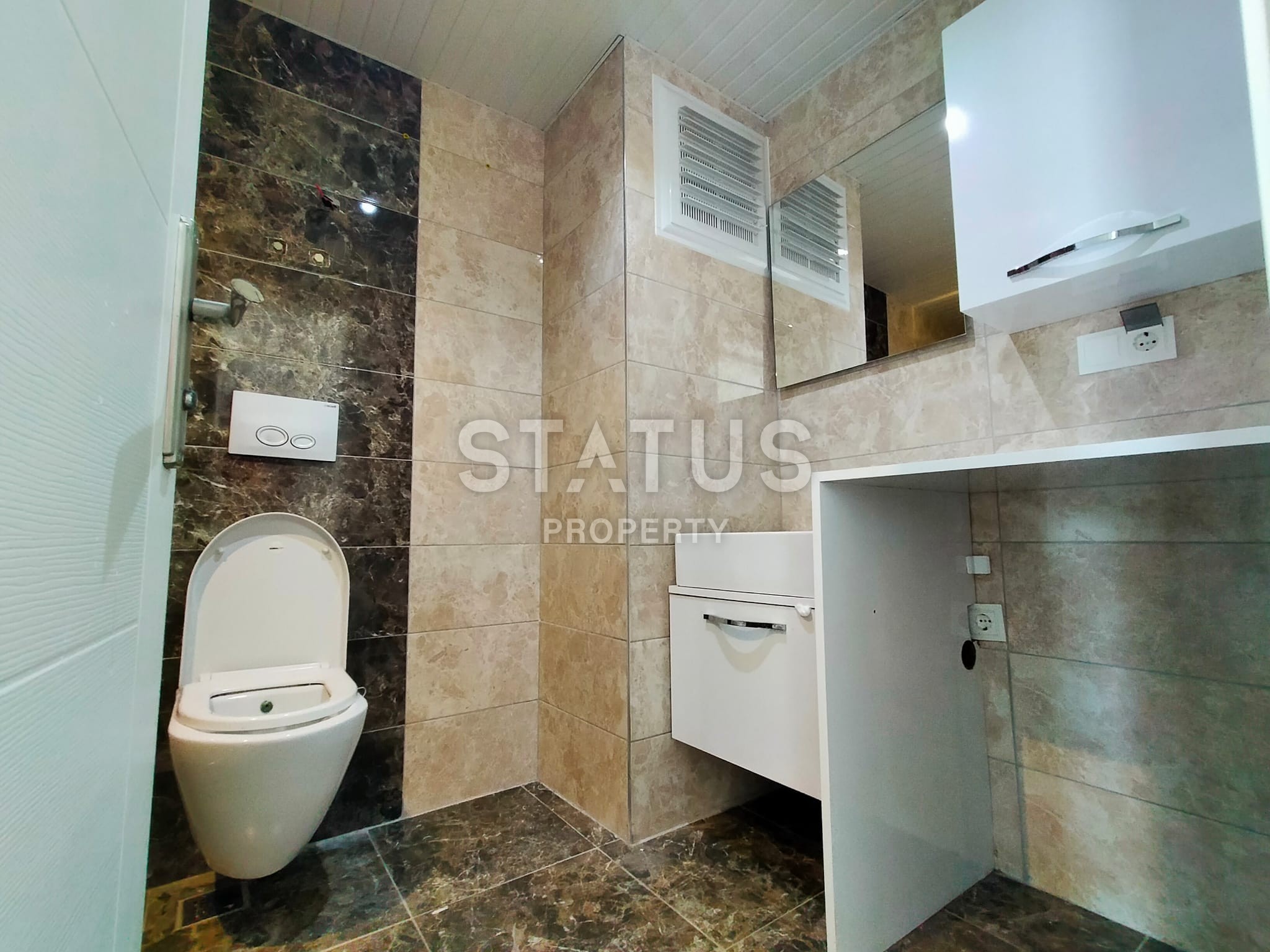 Уютные апартаменты 2+1 возле моря в элитном районе Кестель, 90 м2. фото 36