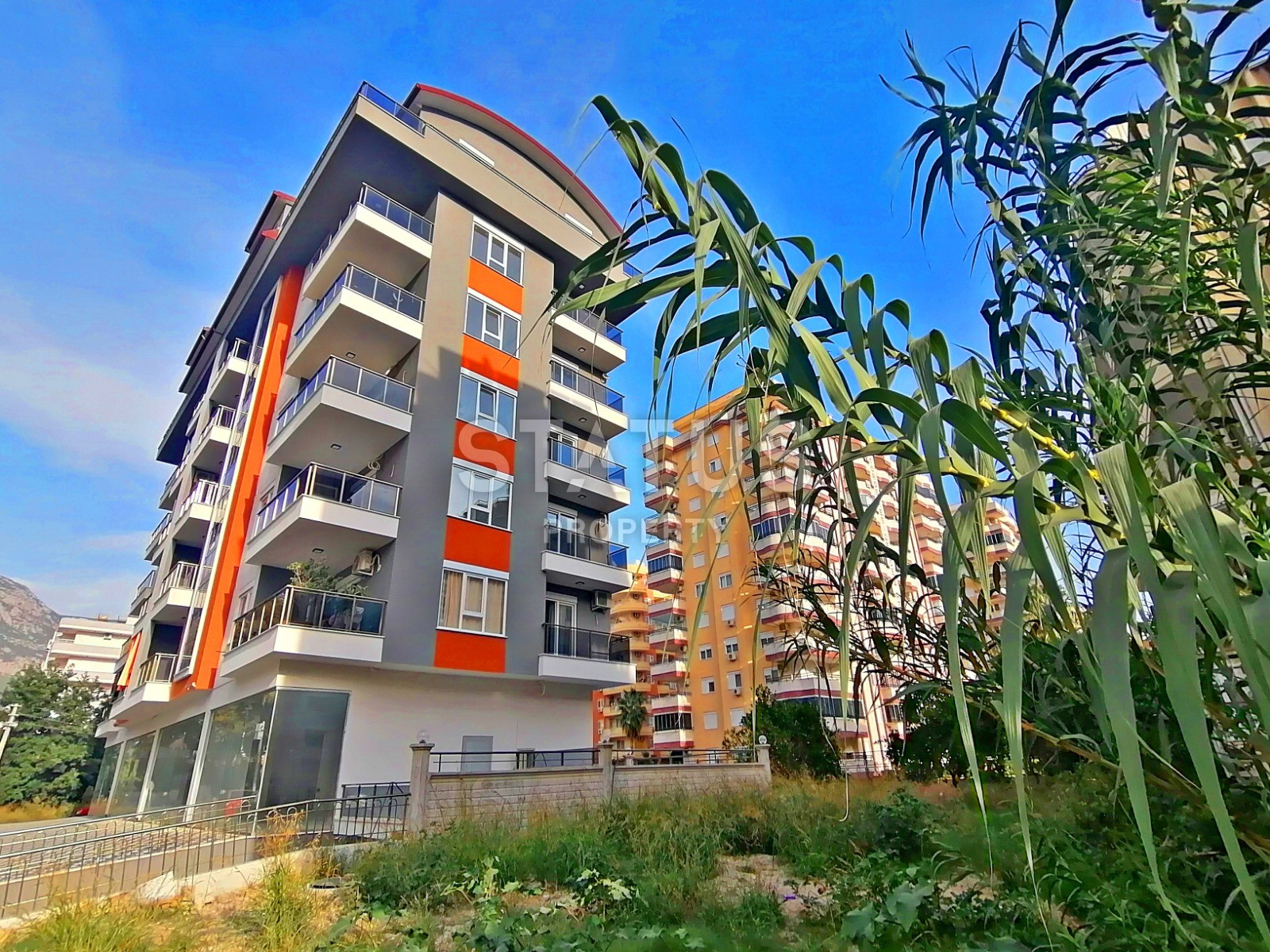 Квартира 1+1, 60 кв.м. в новом доме всего в 350 метрах от пляжа. Махмутлар, Алания. фото 6