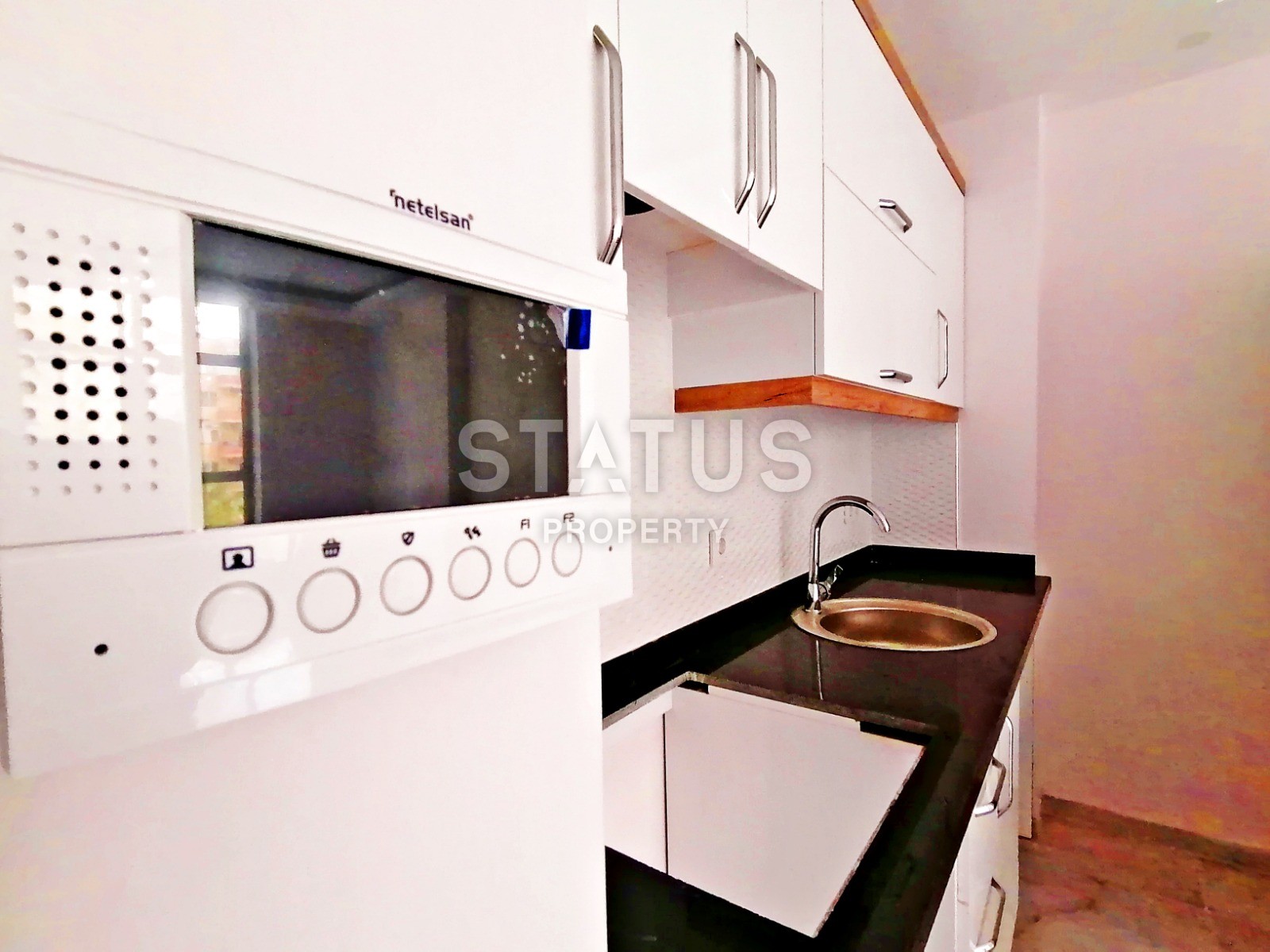 Квартира 1+1, 60 кв.м. в новом доме всего в 350 метрах от пляжа. Махмутлар, Алания. фото 11