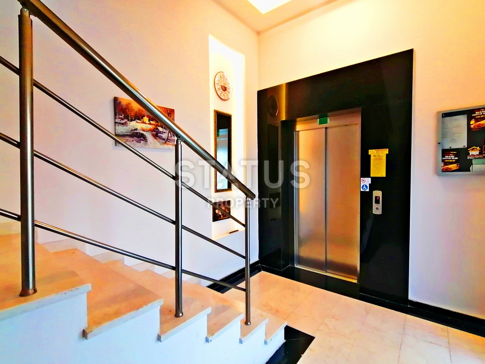 Квартира 1+1, 60 кв.м. в новом доме всего в 350 метрах от пляжа. Махмутлар, Алания. фото 15