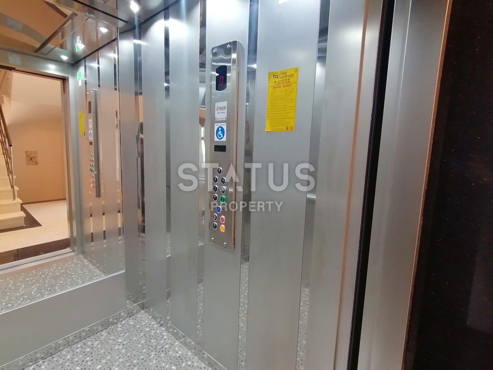 Квартира 1+1, 60 кв.м. в новом доме всего в 350 метрах от пляжа. Махмутлар, Алания. фото 18