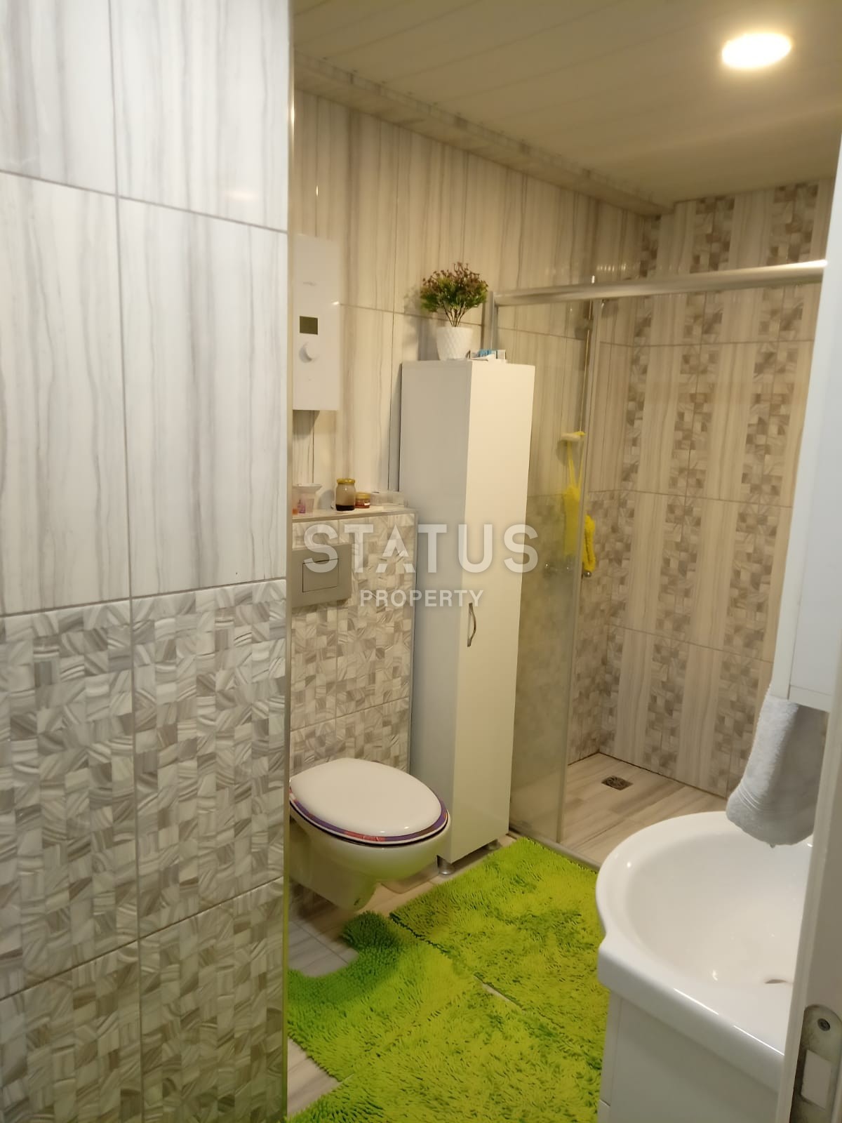 Spacious two-room apartment 65 sq.m. overlooking nature. Mahmutlar, Alanya. фото 5