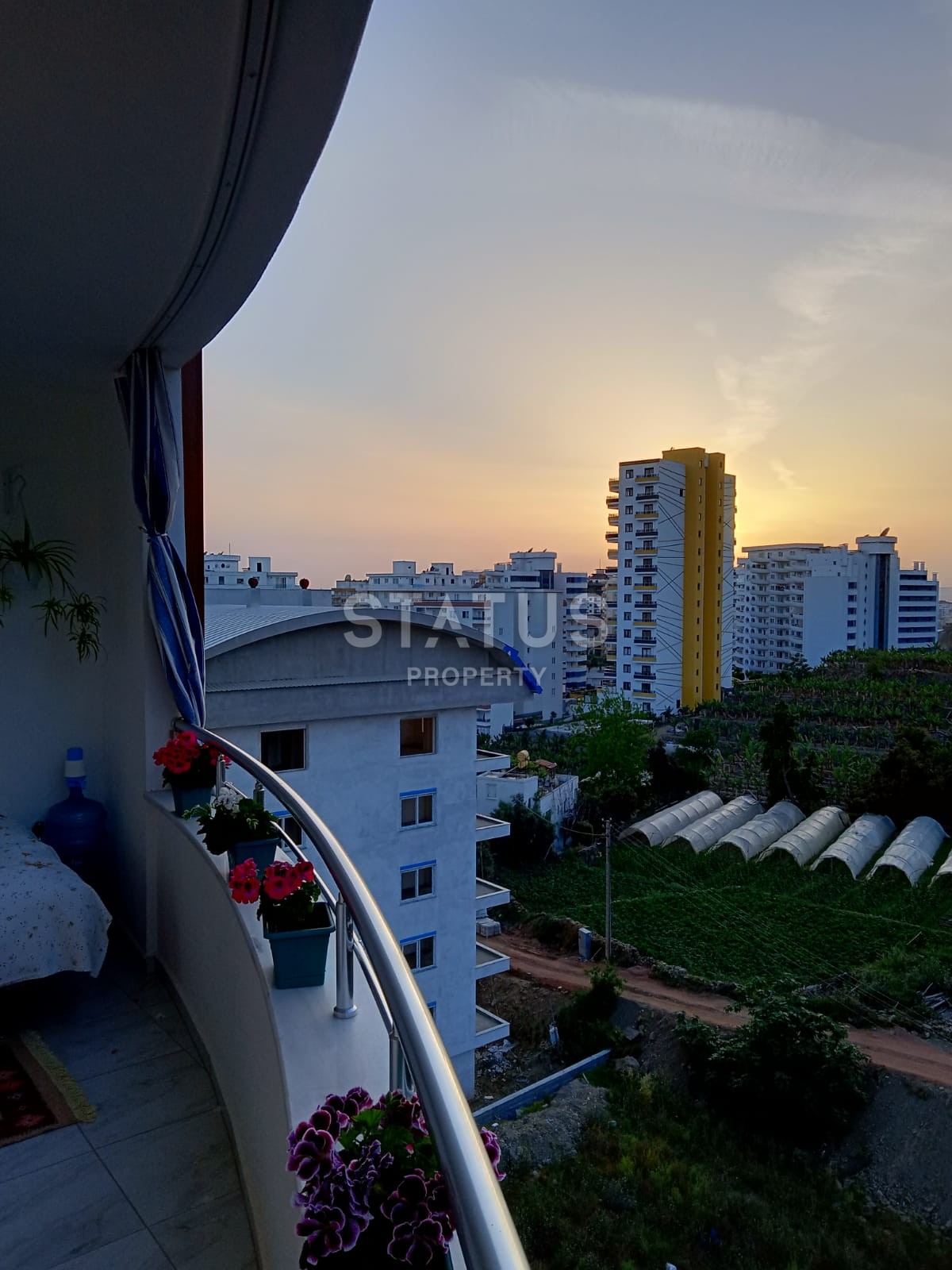 Spacious two-room apartment 65 sq.m. overlooking nature. Mahmutlar, Alanya. фото 13