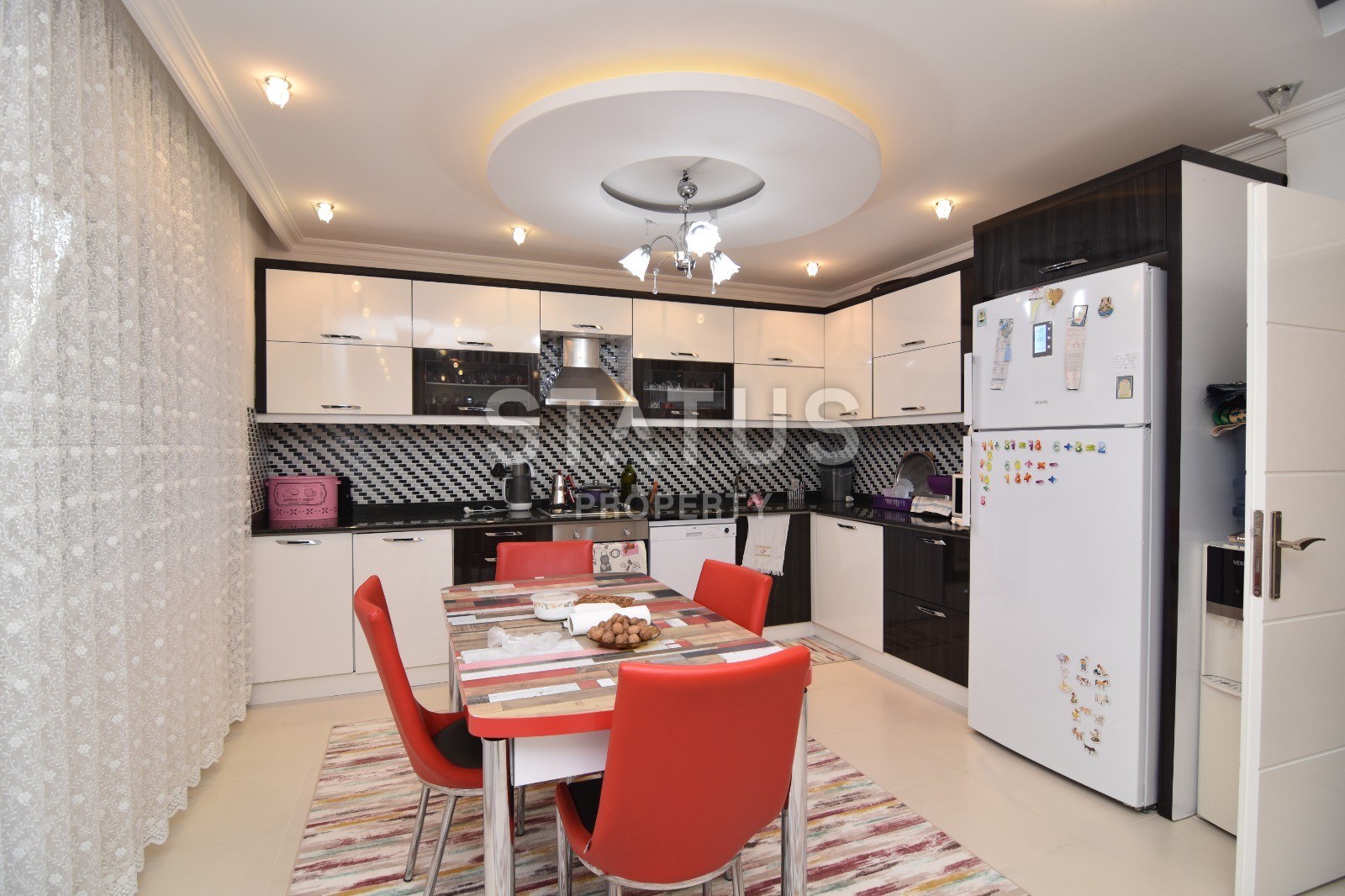 Duplex 3+1, 150 m2 with a large terrace within walking distance from the sea in Mahmutlar. фото 13