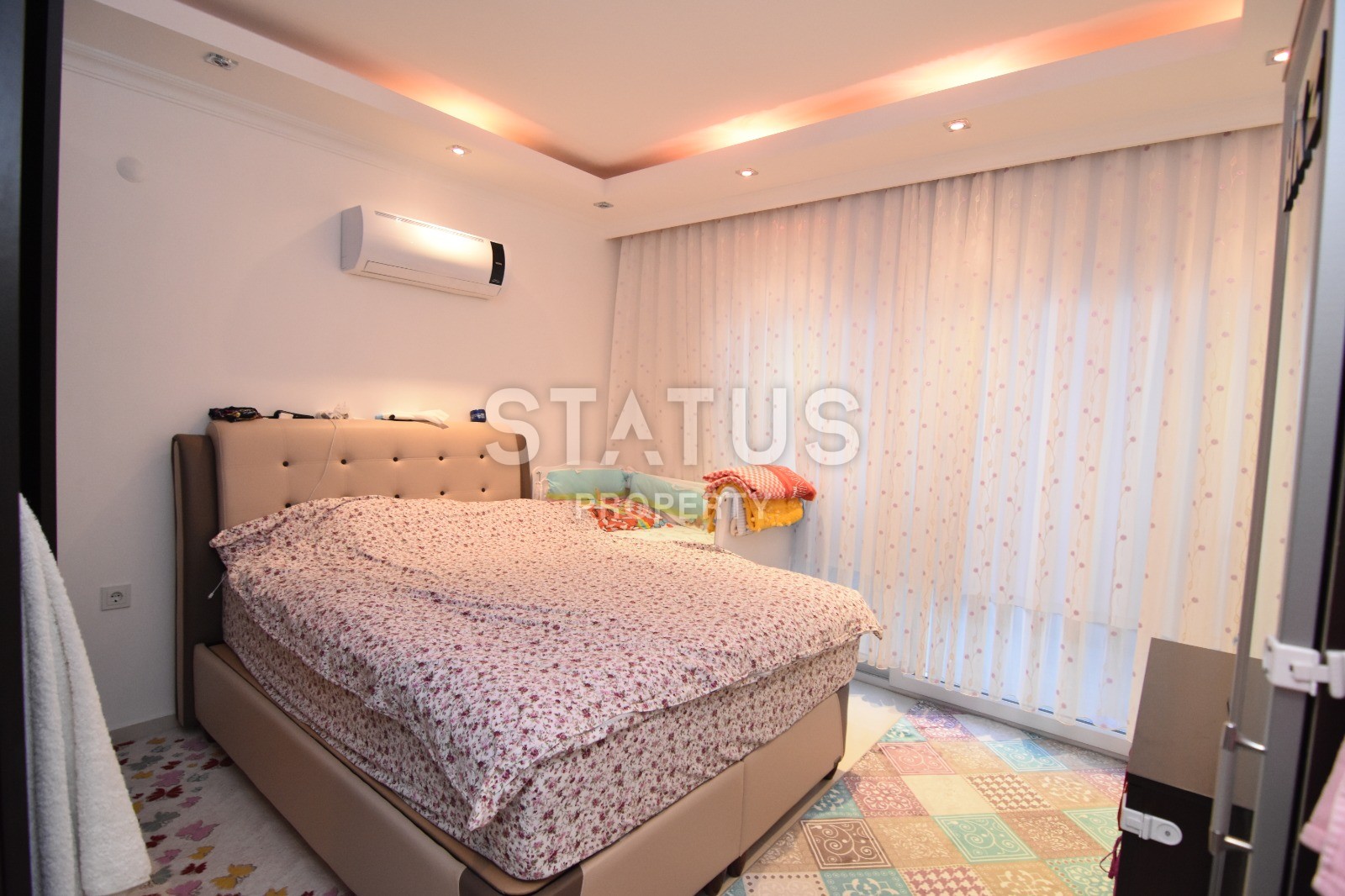 Duplex 3+1, 150 m2 with a large terrace within walking distance from the sea in Mahmutlar. фото 14