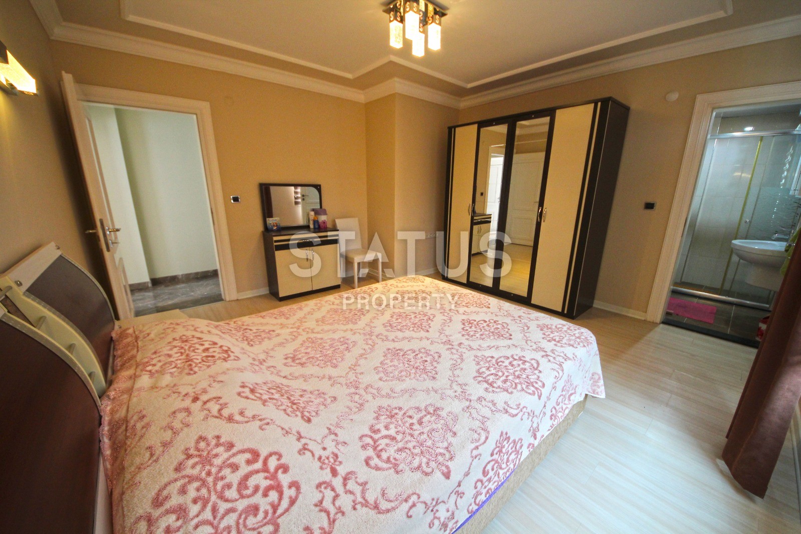 Five-room apartment of 200 m2 with a fireplace and private sauna in Mahmutlar. фото 10