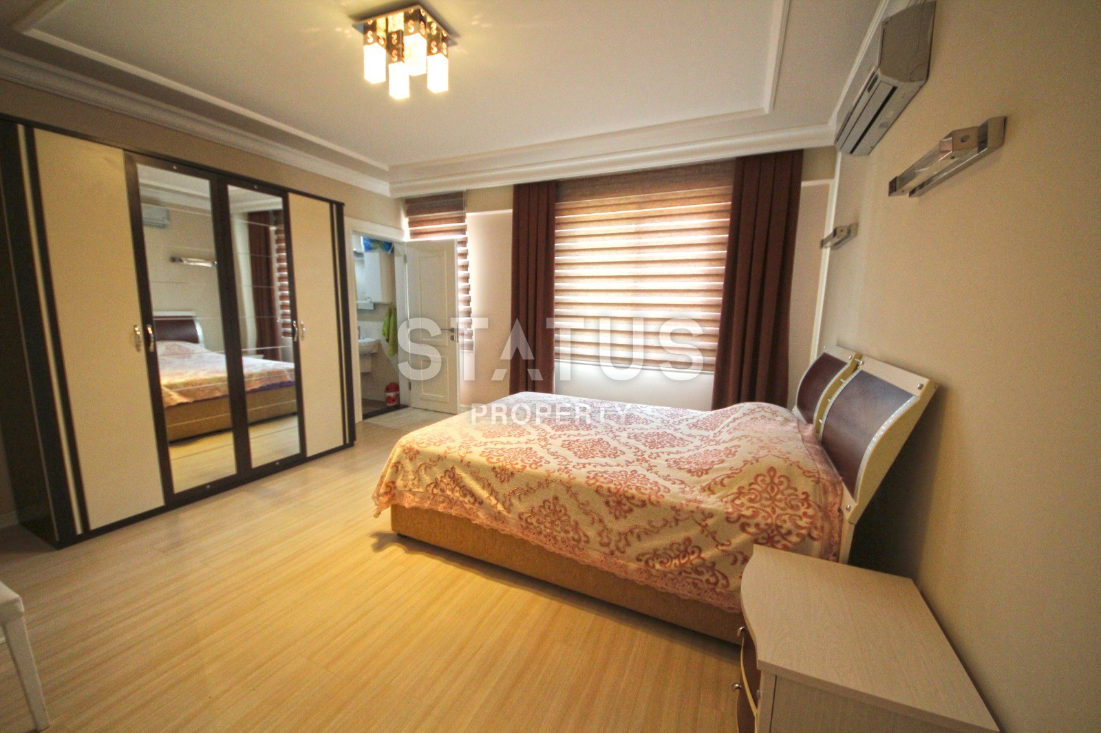 Five-room apartment of 200 m2 with a fireplace and private sauna in Mahmutlar. фото 12