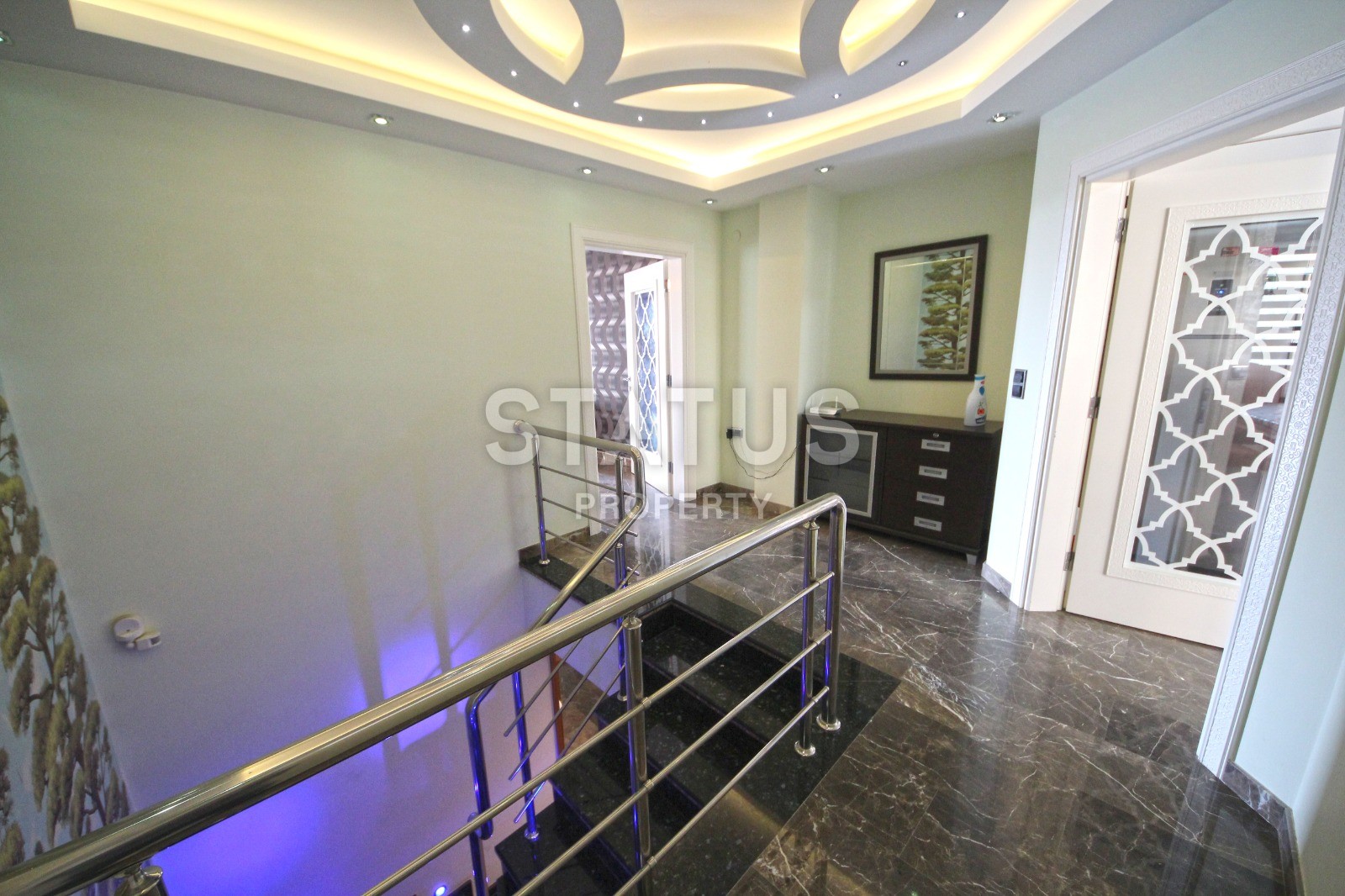 Five-room apartment of 200 m2 with a fireplace and private sauna in Mahmutlar. фото 15