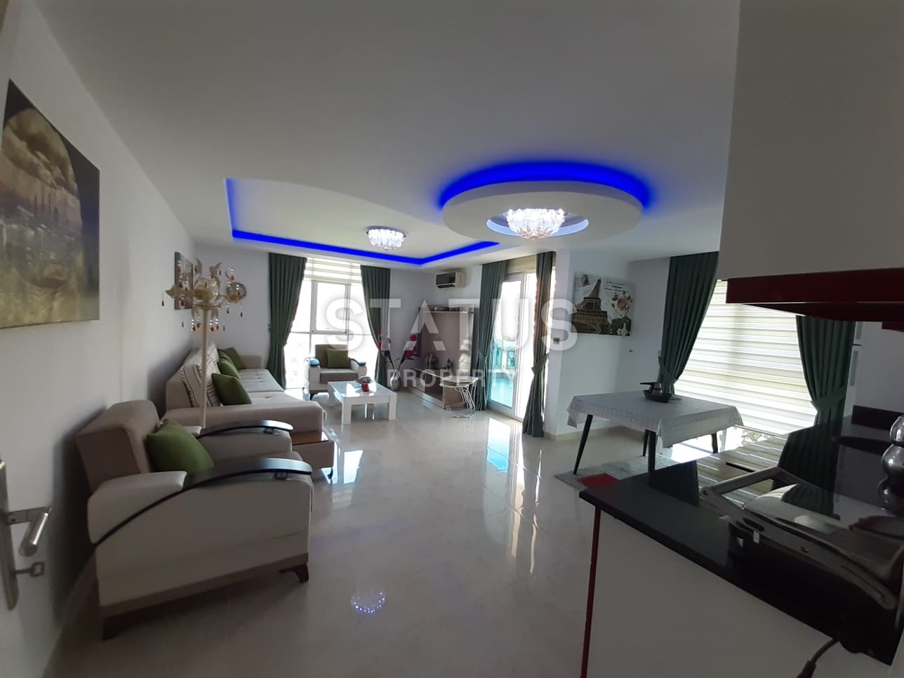 Двухуровневая четырехкомнатная квартира с мебелью в 150 метрах от моря. фото 22