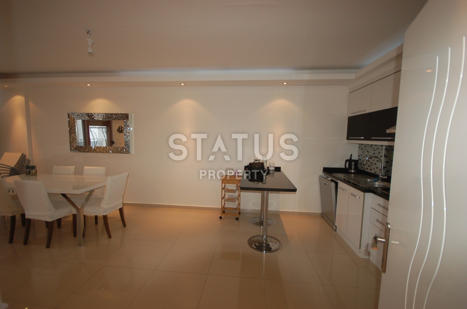 Меблированная квартира планировки 3+1, 145 м2 в современном комплексе, район Кестель, Аланья фото 18