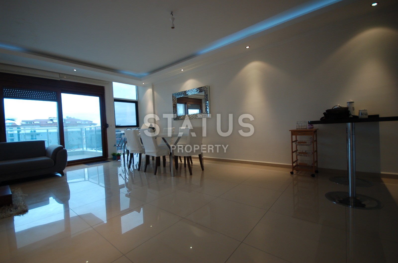 Меблированная квартира планировки 3+1, 145 м2 в современном комплексе, район Кестель, Аланья фото 20