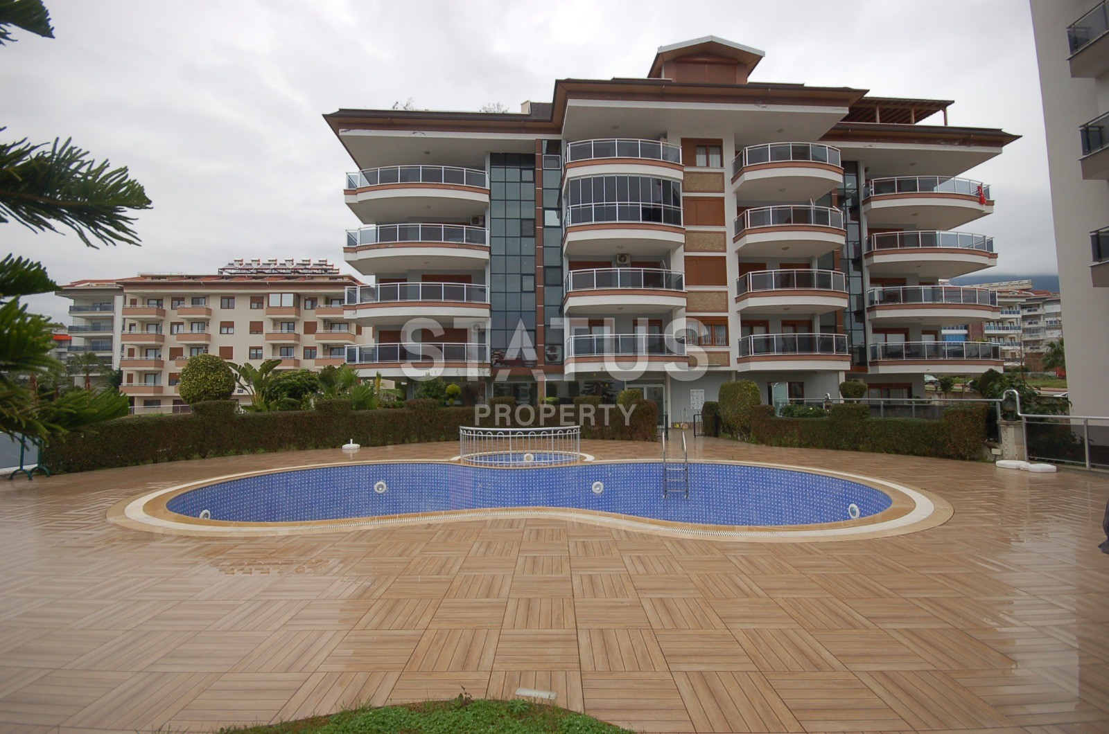 Меблированная квартира планировки 3+1, 145 м2 в современном комплексе, район Кестель, Аланья фото 36