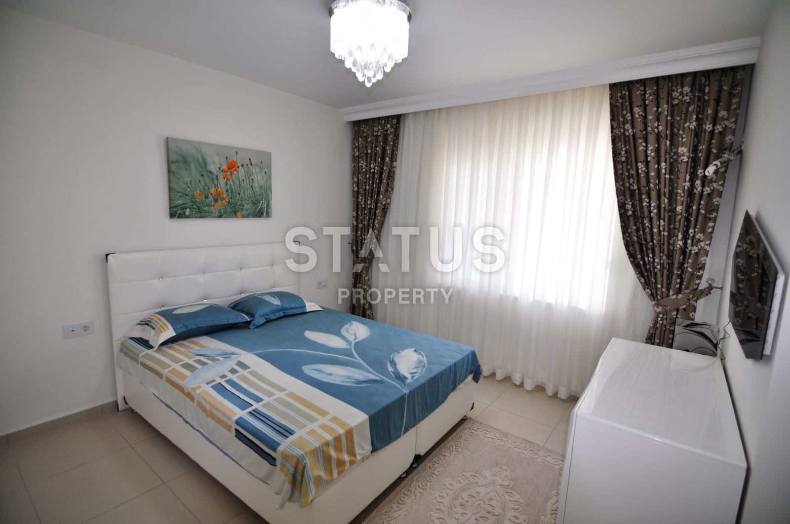 Penthouse 3+1, 155 m2 overlooking the sea and the historic city of Naula in Mahmutlar. фото 12