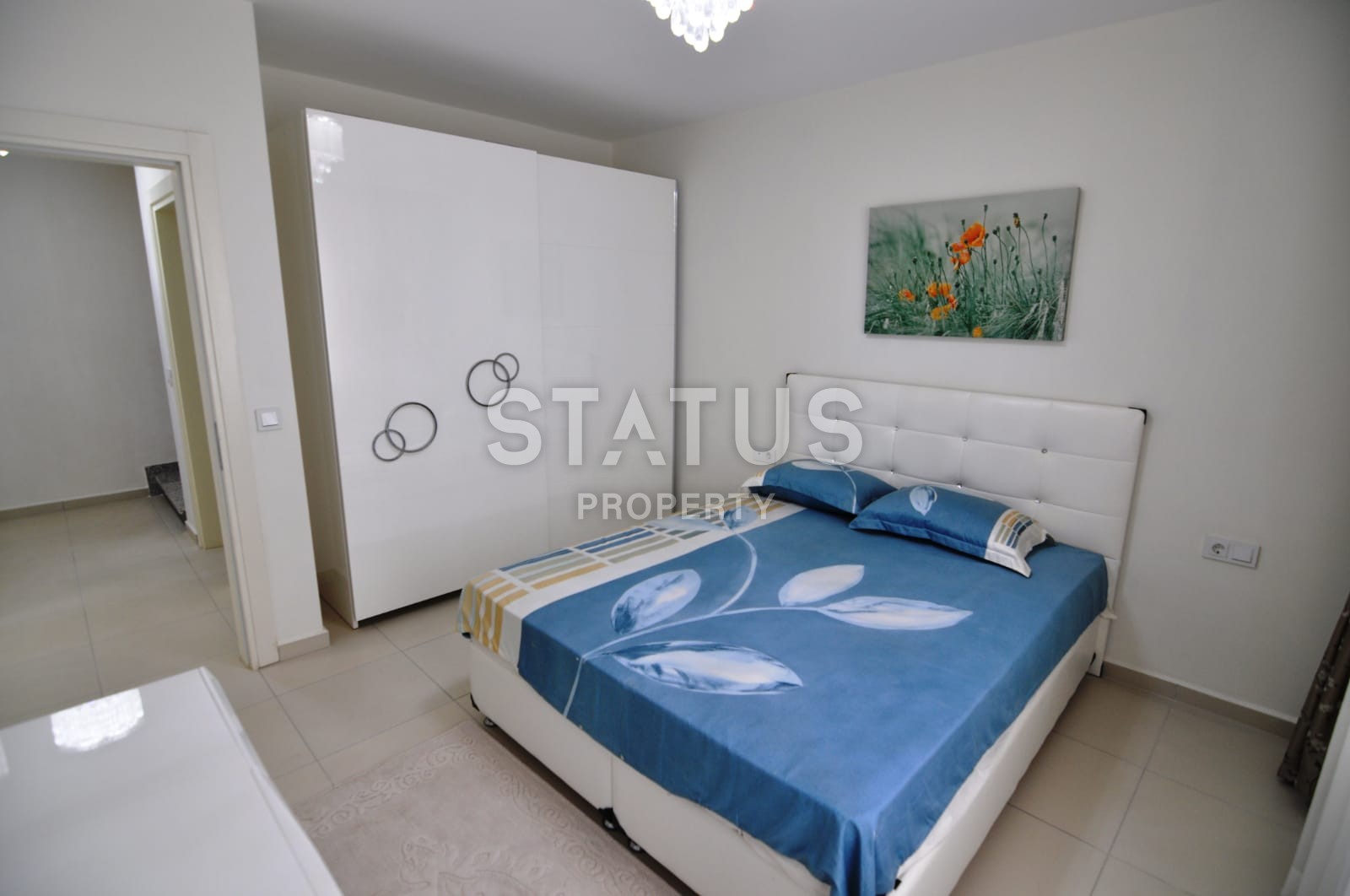 Penthouse 3+1, 155 m2 overlooking the sea and the historic city of Naula in Mahmutlar. фото 13