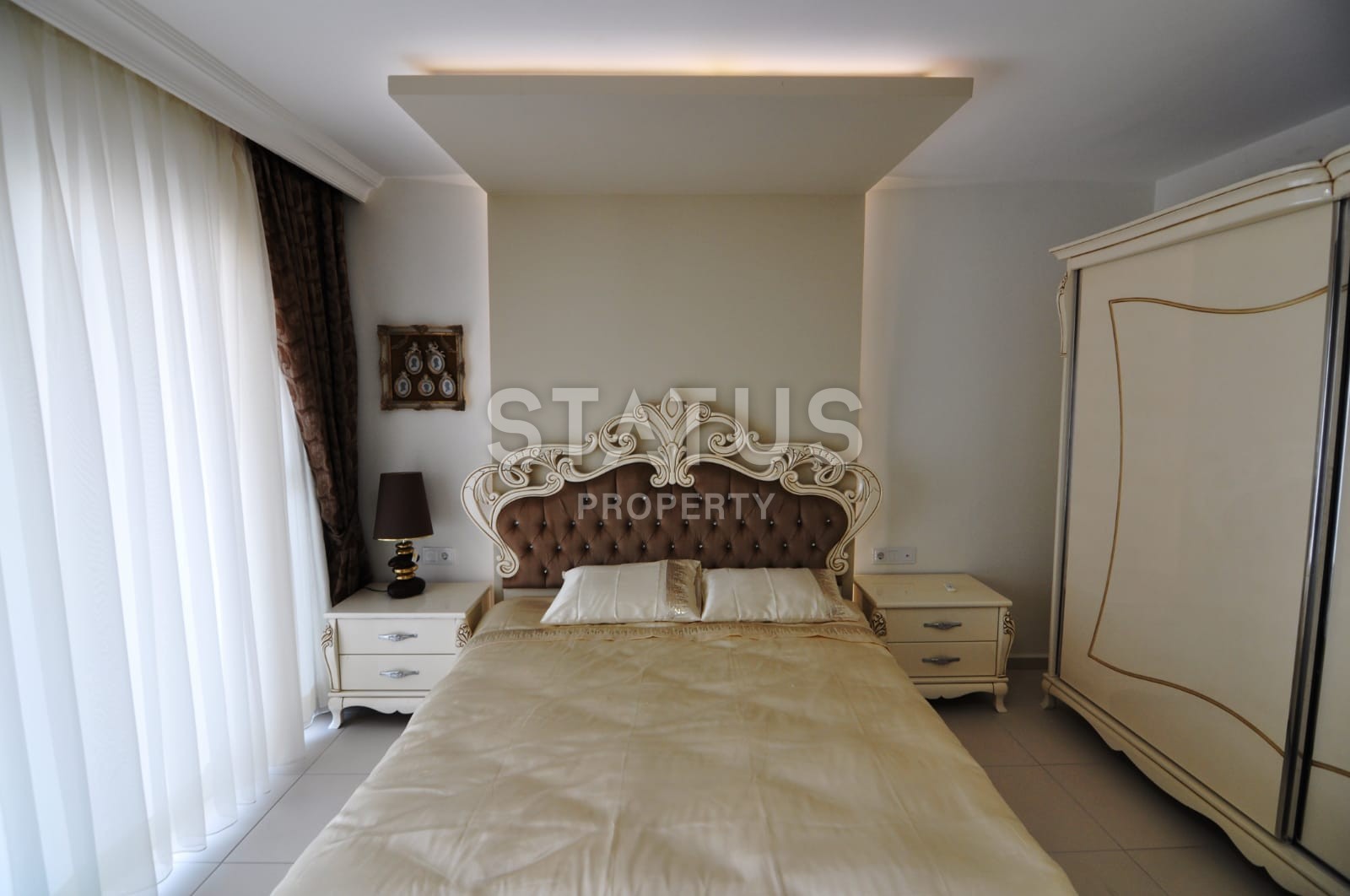 Penthouse 3+1, 155 m2 overlooking the sea and the historic city of Naula in Mahmutlar. фото 15