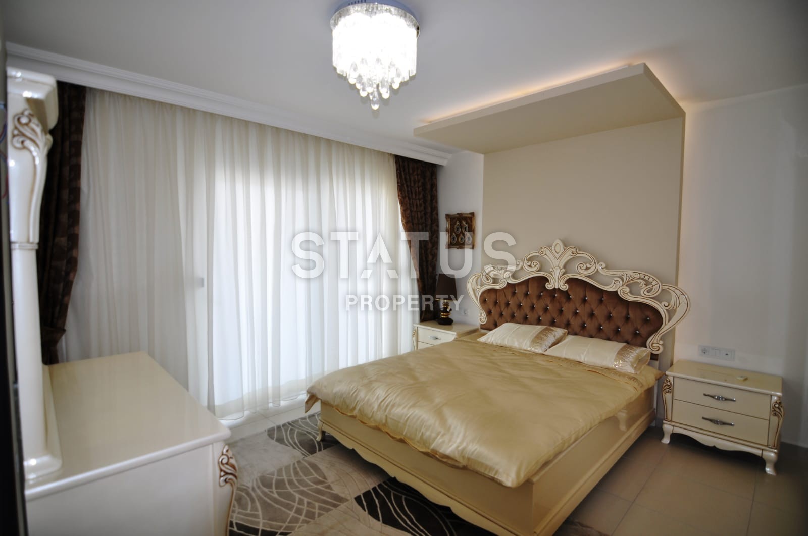 Penthouse 3+1, 155 m2 overlooking the sea and the historic city of Naula in Mahmutlar. фото 16