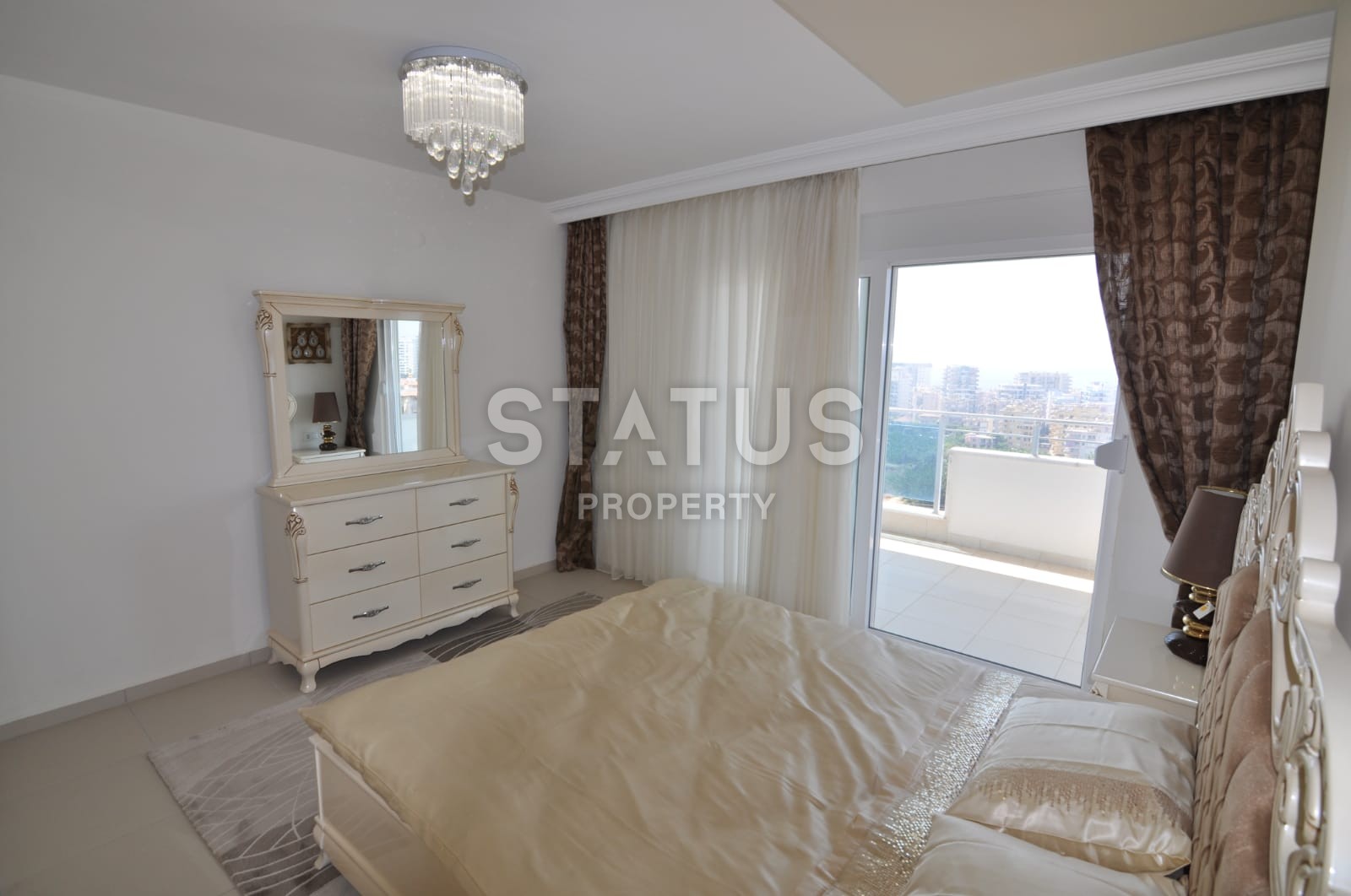 Penthouse 3+1, 155 m2 overlooking the sea and the historic city of Naula in Mahmutlar. фото 20